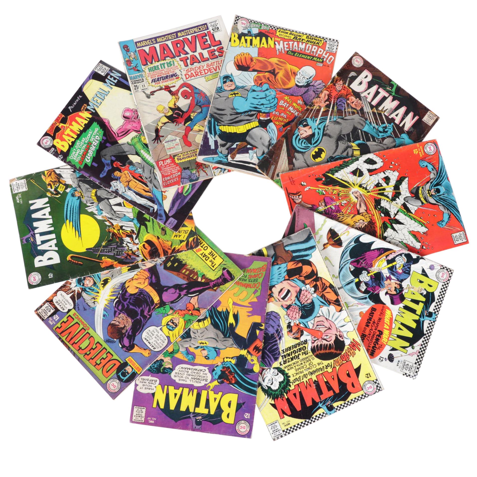 Silver Age DC & Marvel Including DC's "Batman and Metamorpho" #68 Comics