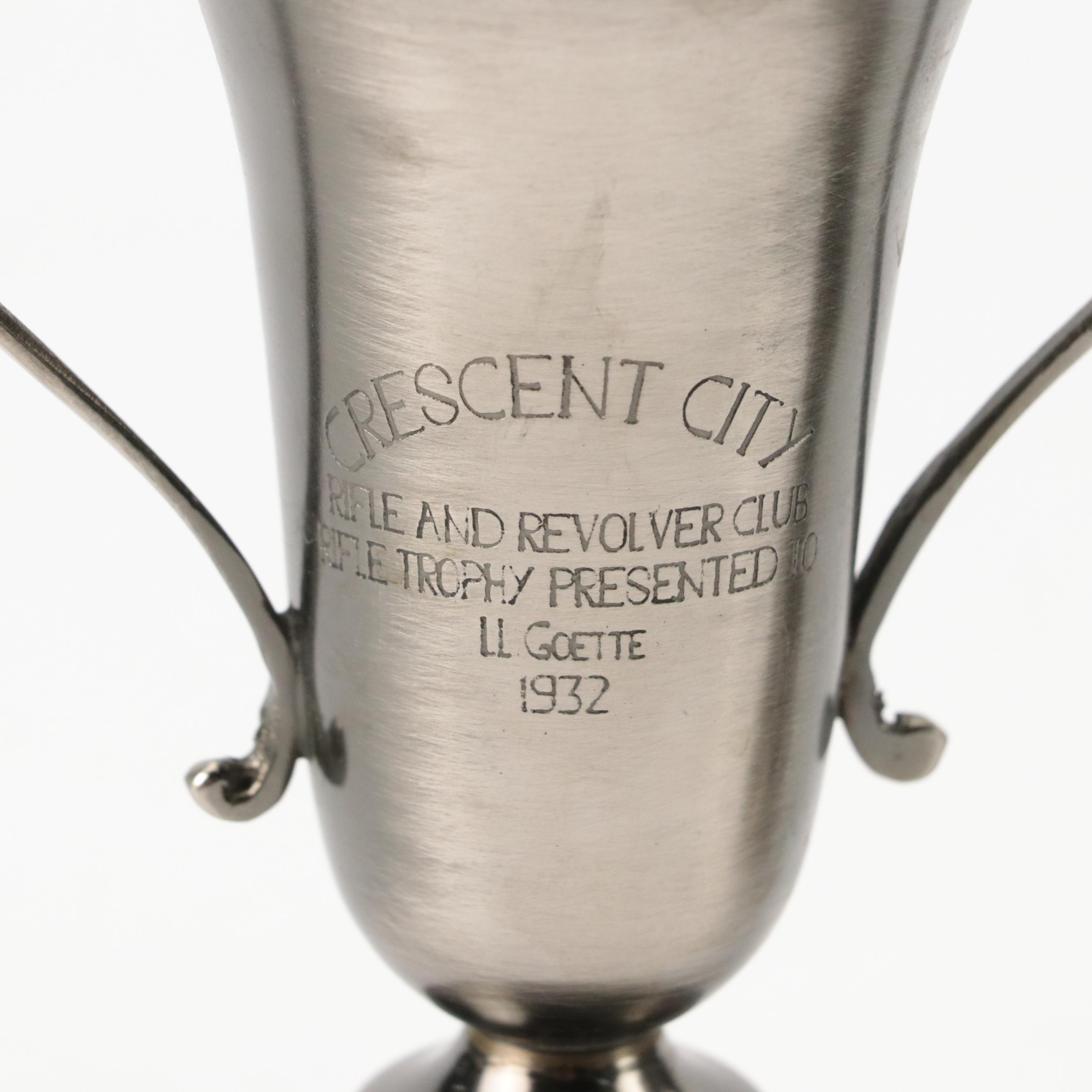Rifle and Revolver Club, Boxing & Garden Club Trophies, Early to Mid-20th C