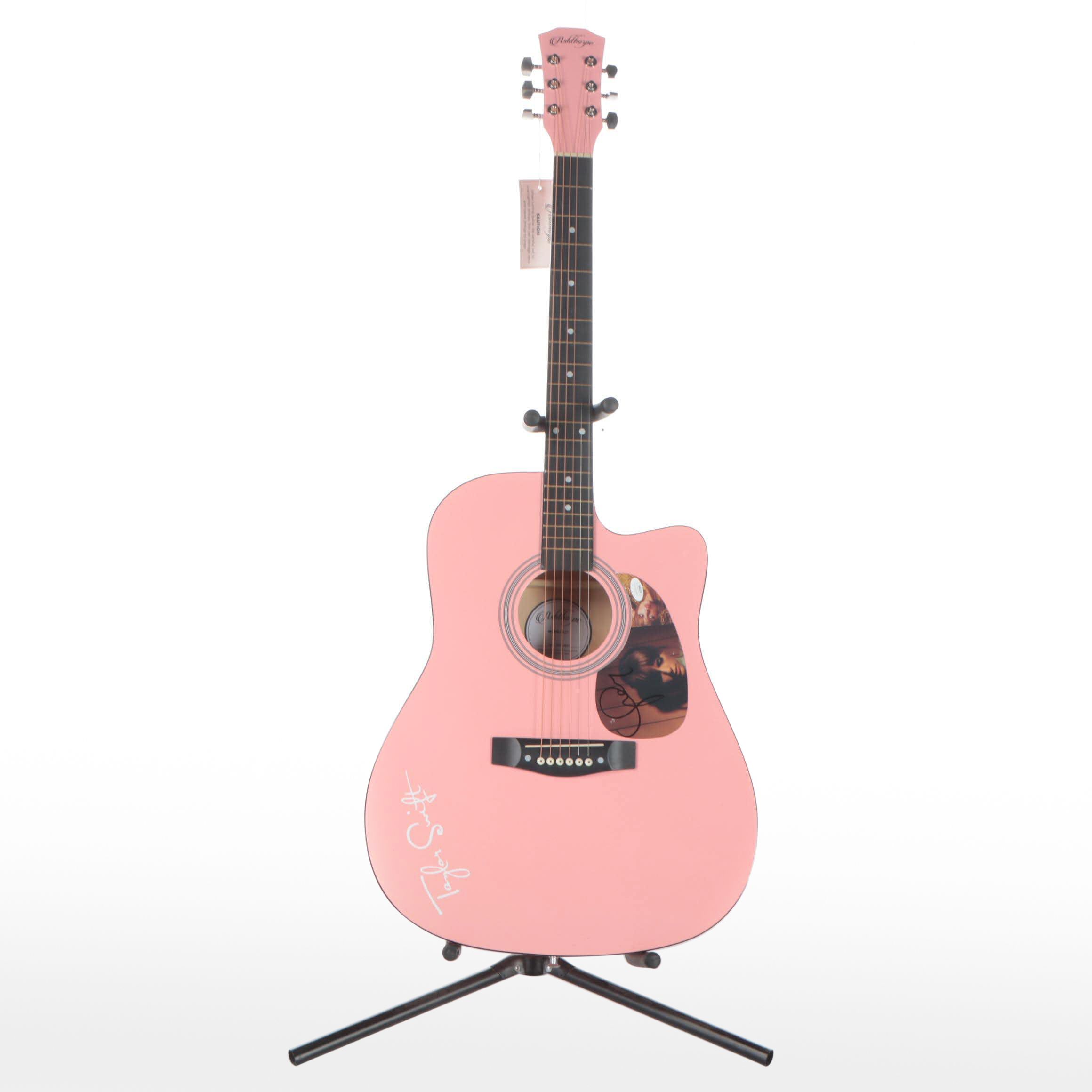 Ashthorpe Taylor Swift Signed Acoustic Guitar