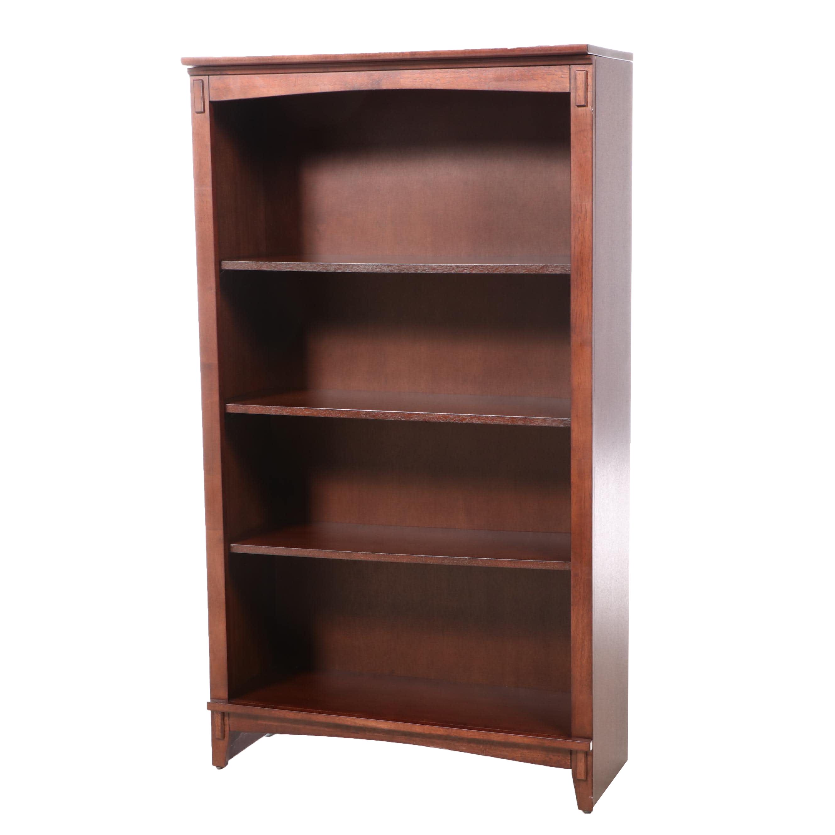 American Signature Arts & Crafts Style Hardwood Bookshelf