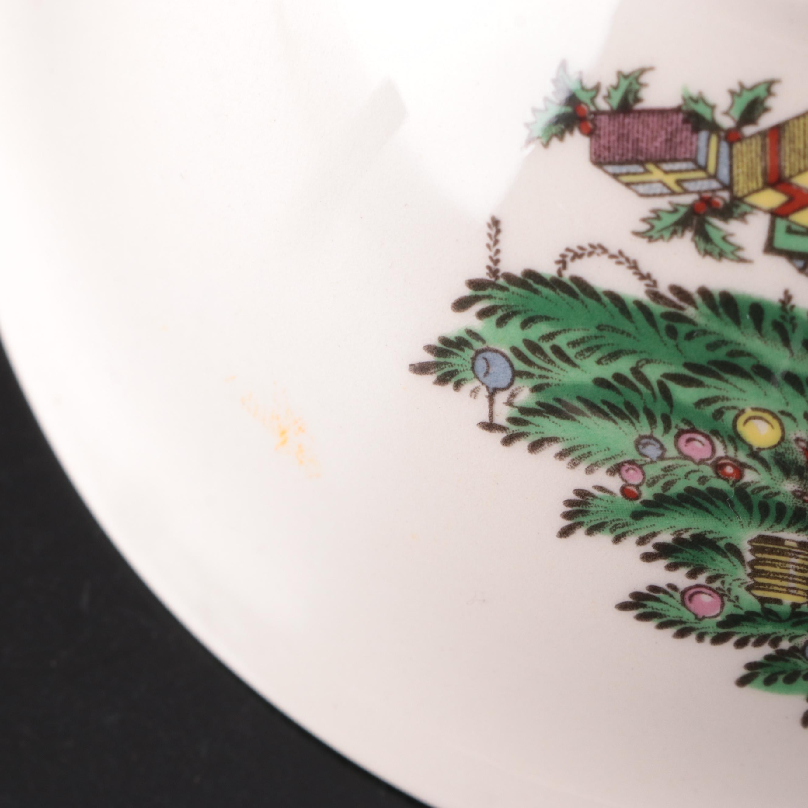 Spode "Christmas Tree" Ceramic Serveware