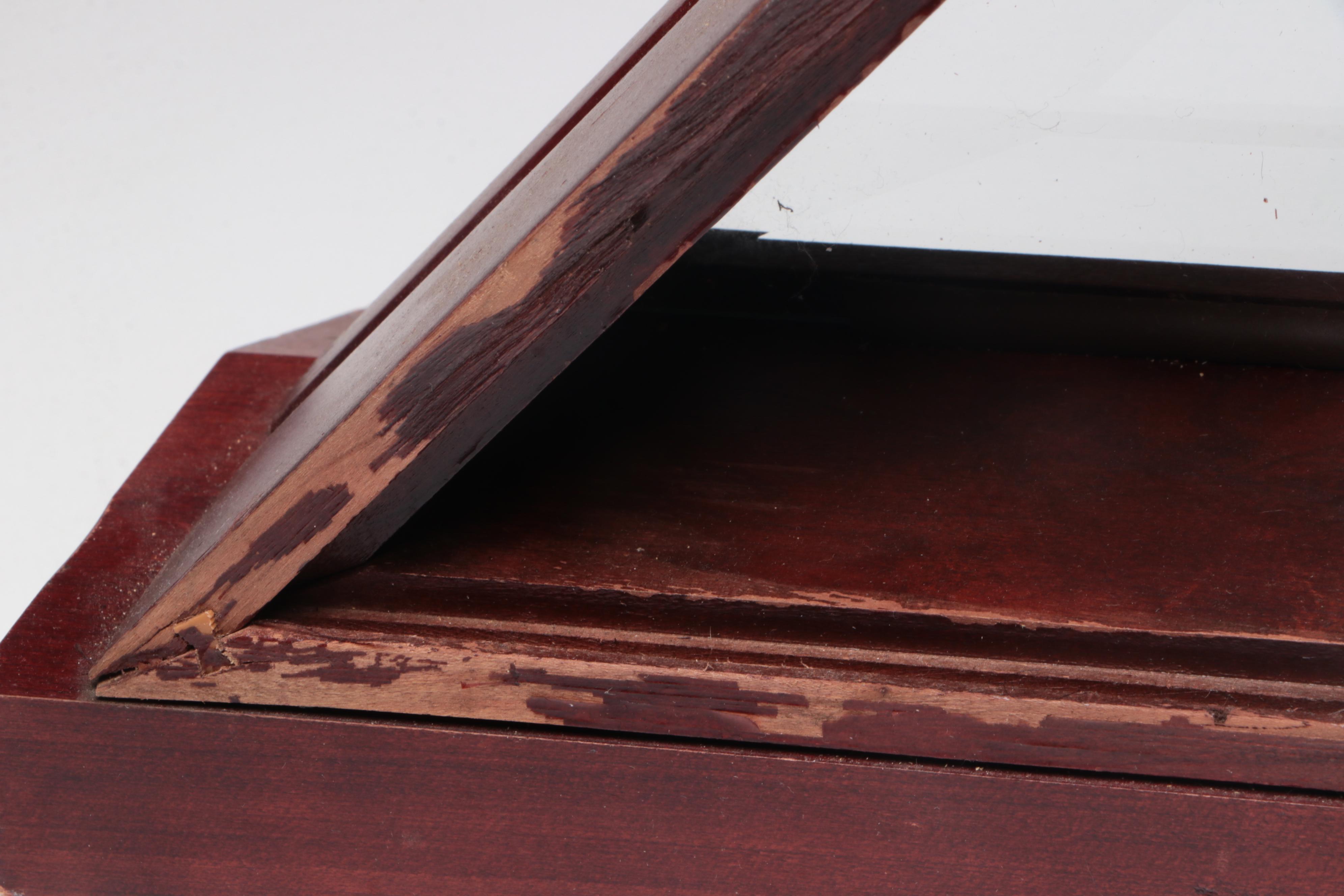 United States Air Force Flag Display Case and US Army Good Conduct Medal