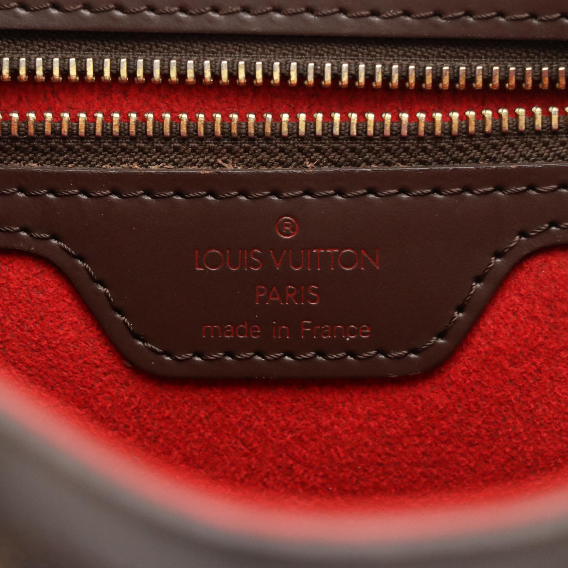 Louis Vuitton Inventeur Hampstead PM Bag in Damier Ebene Canvas and Leather