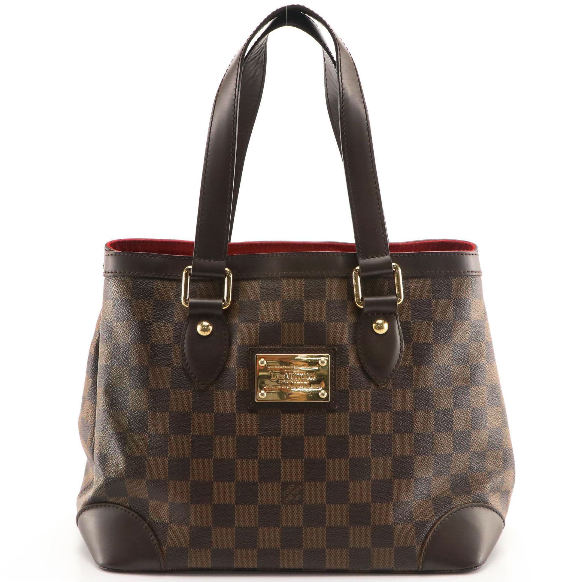 Louis Vuitton Inventeur Hampstead PM Bag in Damier Ebene Canvas and Leather