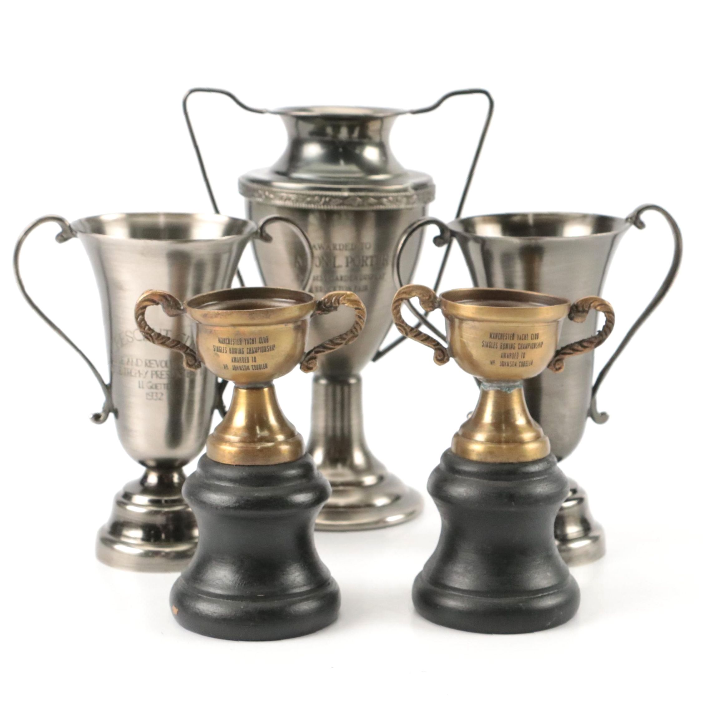 Rifle and Revolver Club, Boxing & Garden Club Trophies, Early to Mid-20th C