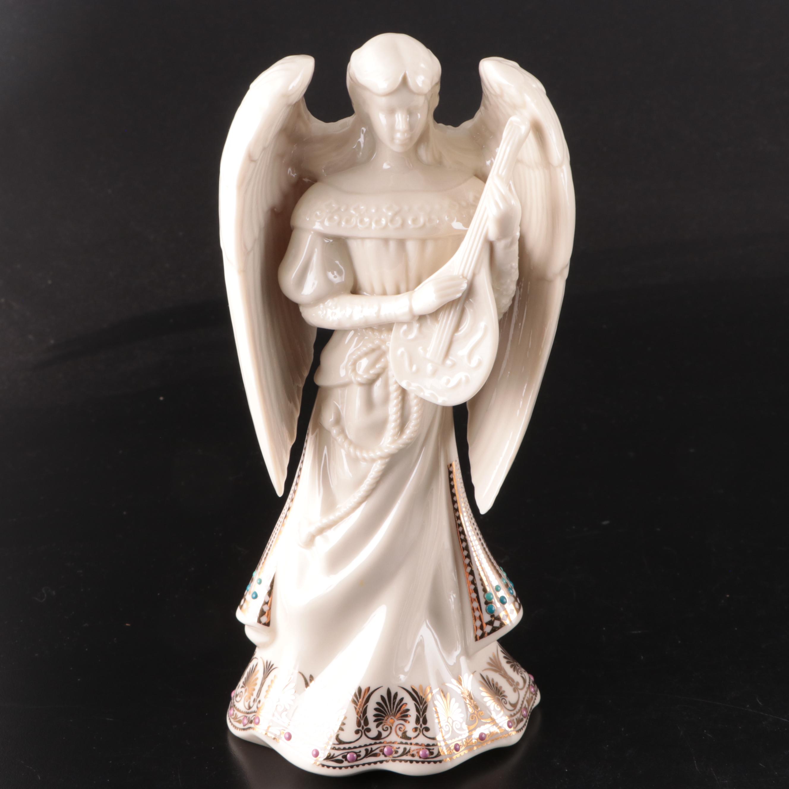 Lenox China Jewels "Angel of Harmony" and Other Angel Figurines