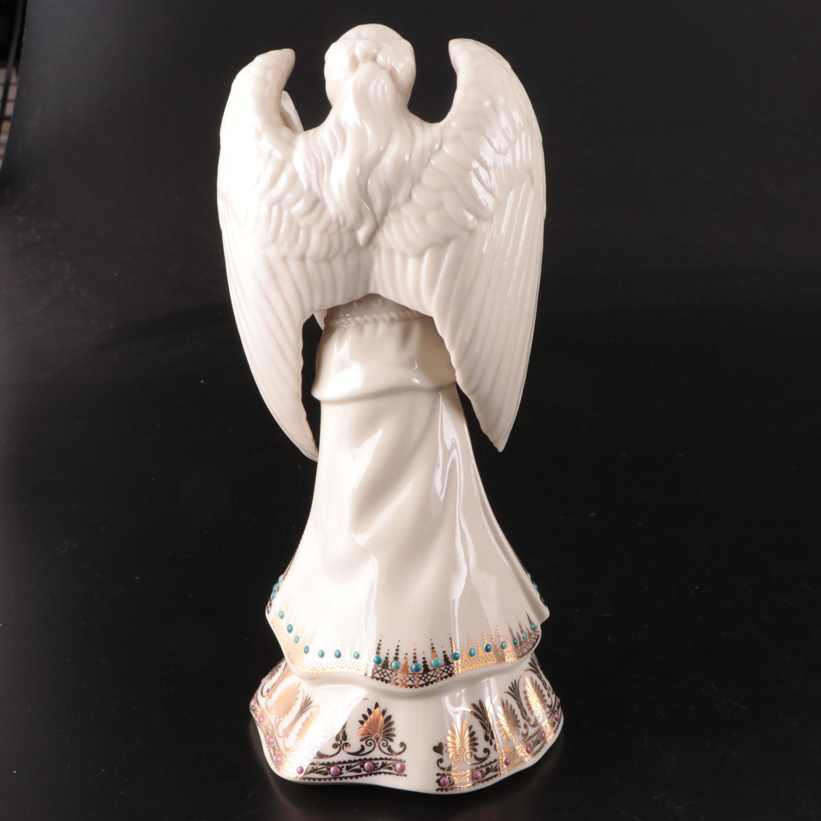Lenox China Jewels "Angel of Harmony" and Other Angel Figurines
