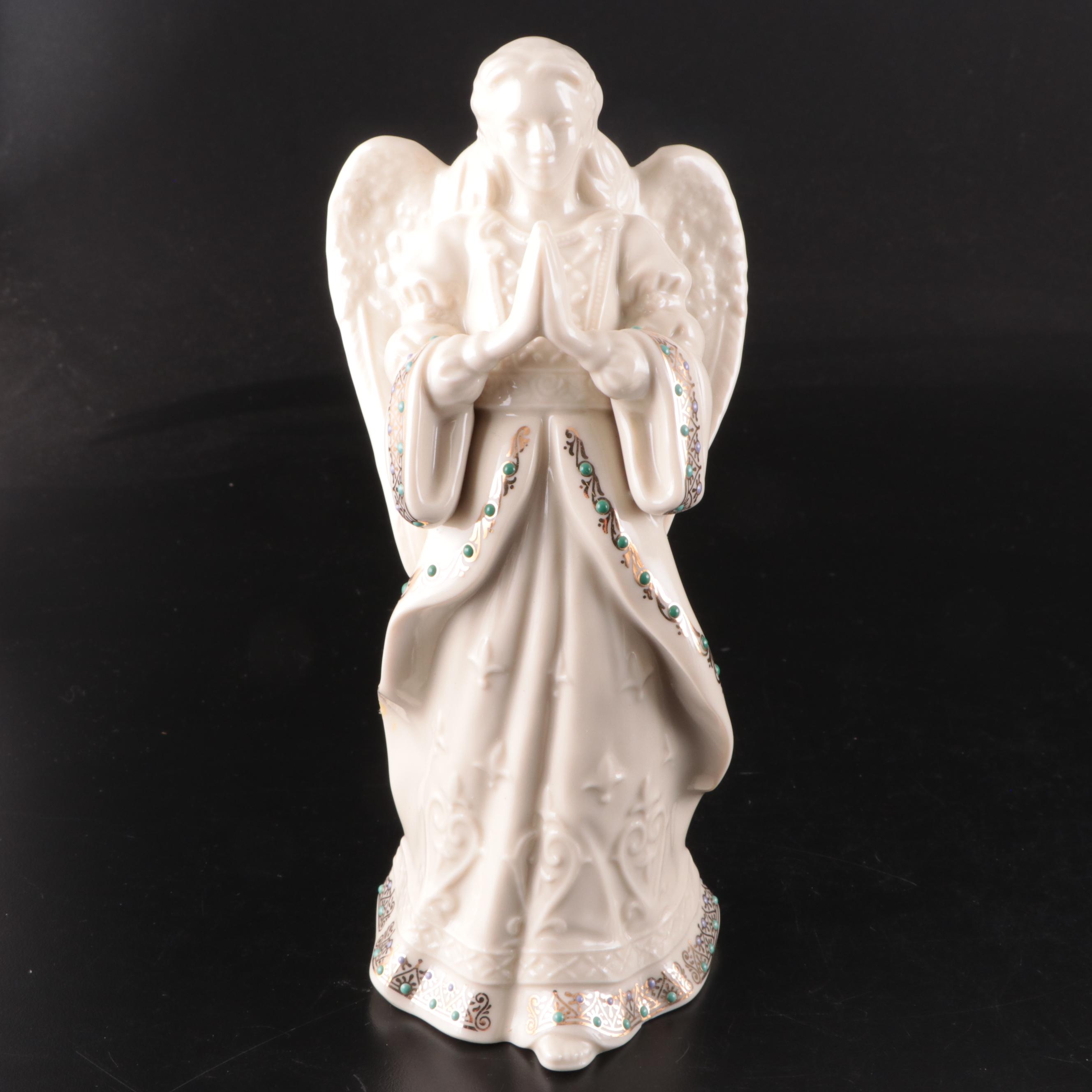 Lenox China Jewels "Angel of Harmony" and Other Angel Figurines