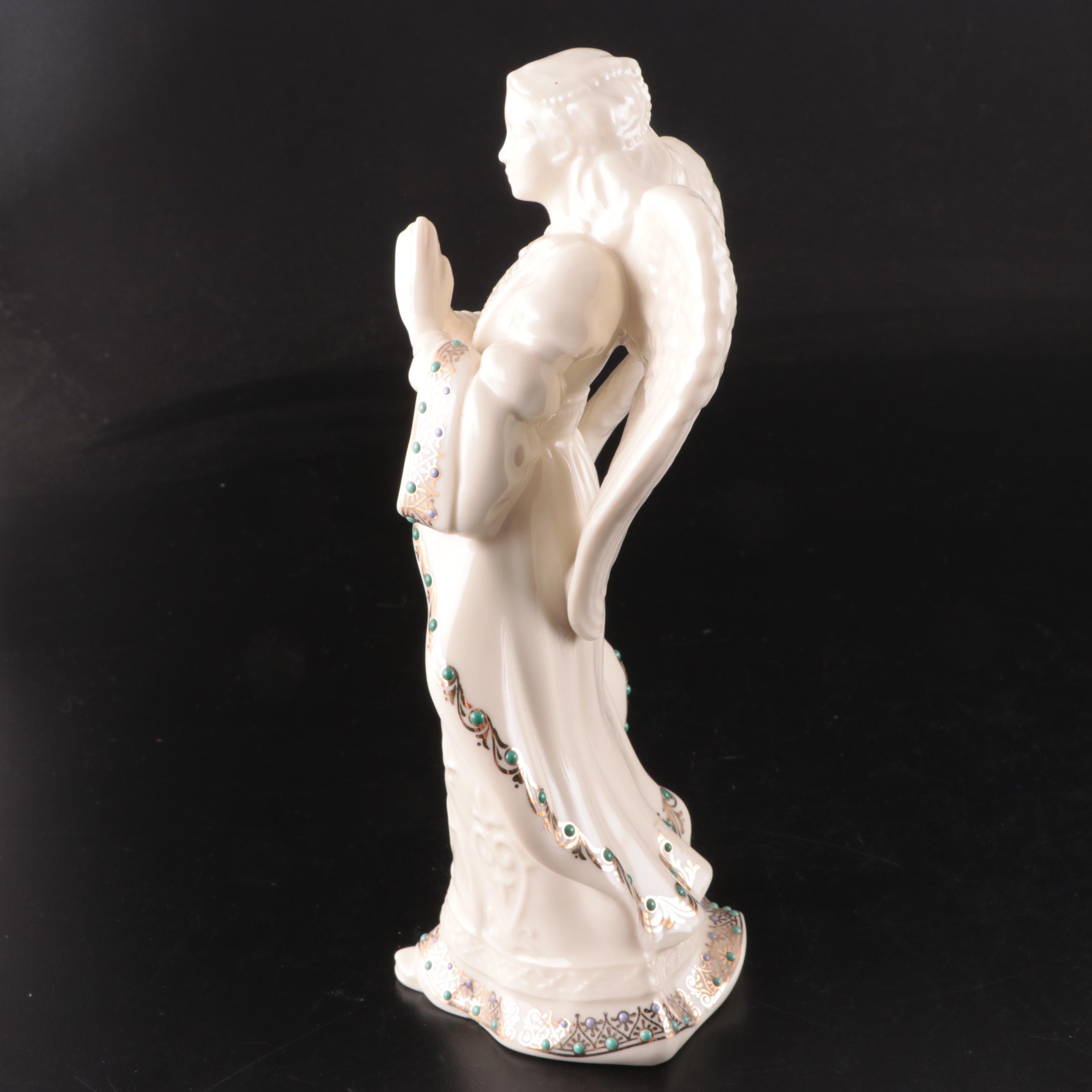 Lenox China Jewels "Angel of Harmony" and Other Angel Figurines