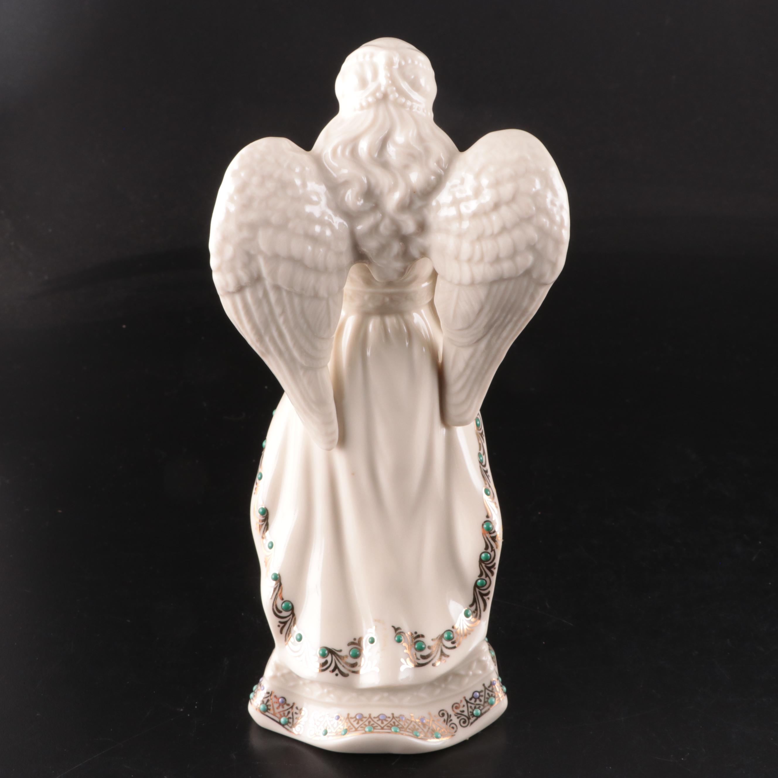 Lenox China Jewels "Angel of Harmony" and Other Angel Figurines