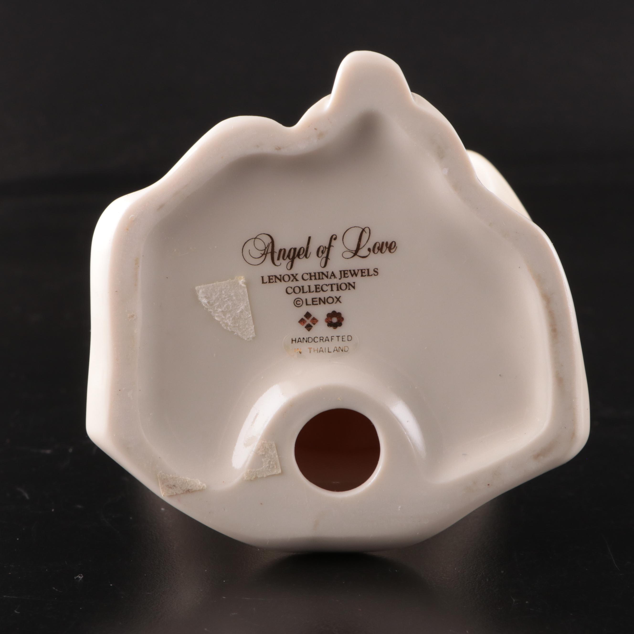 Lenox China Jewels "Angel of Harmony" and Other Angel Figurines