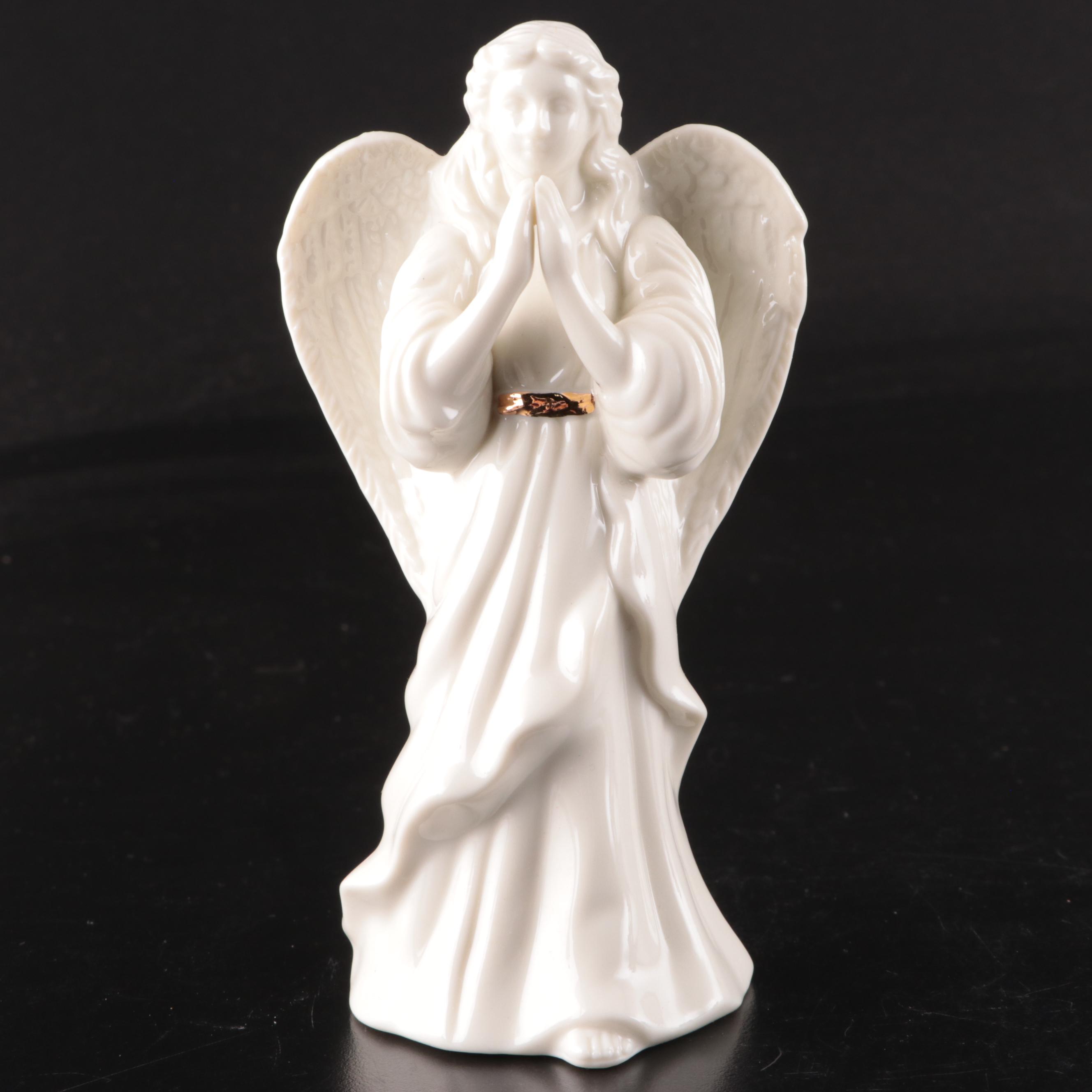 Lenox China Jewels "Angel of Harmony" and Other Angel Figurines