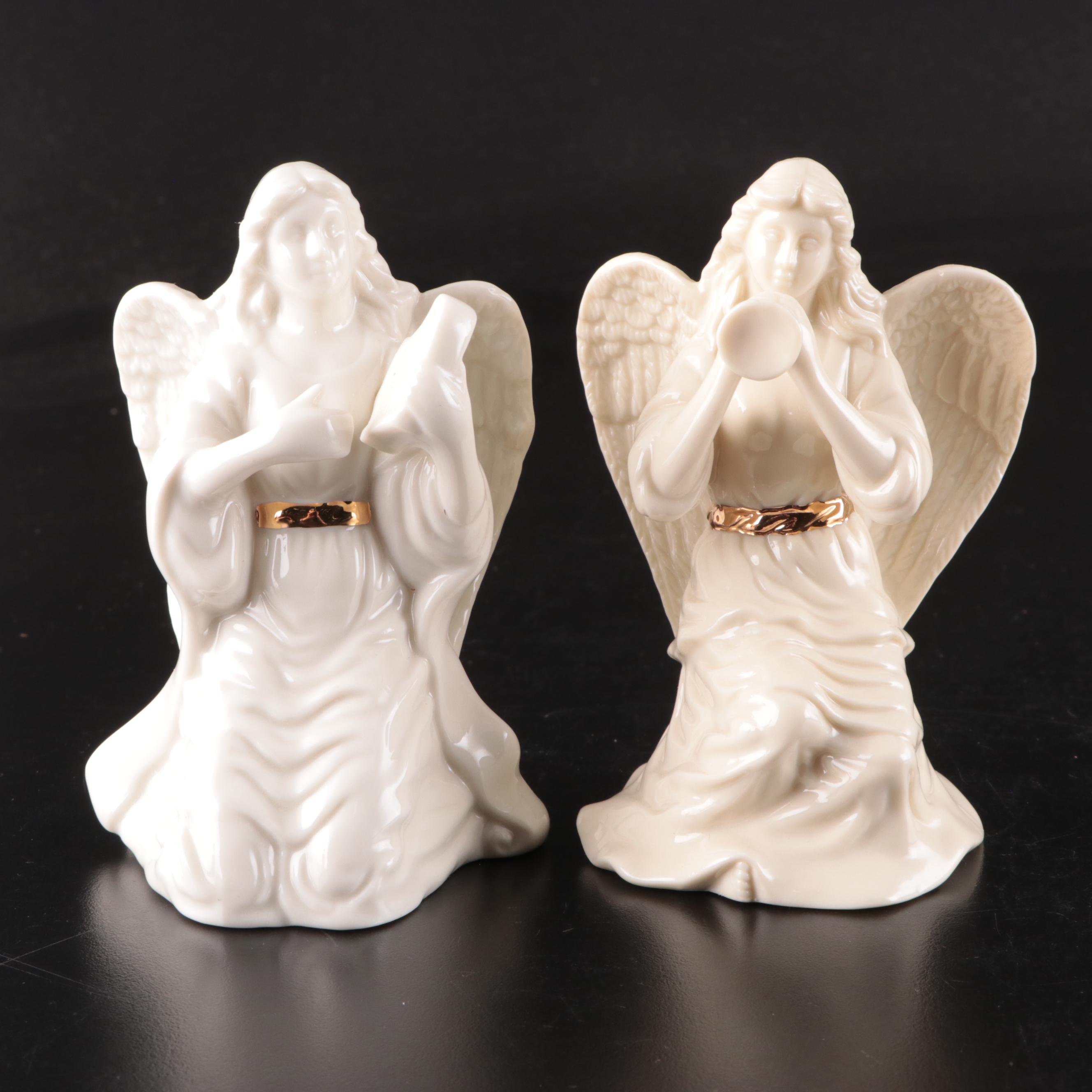 Lenox China Jewels "Angel of Harmony" and Other Angel Figurines