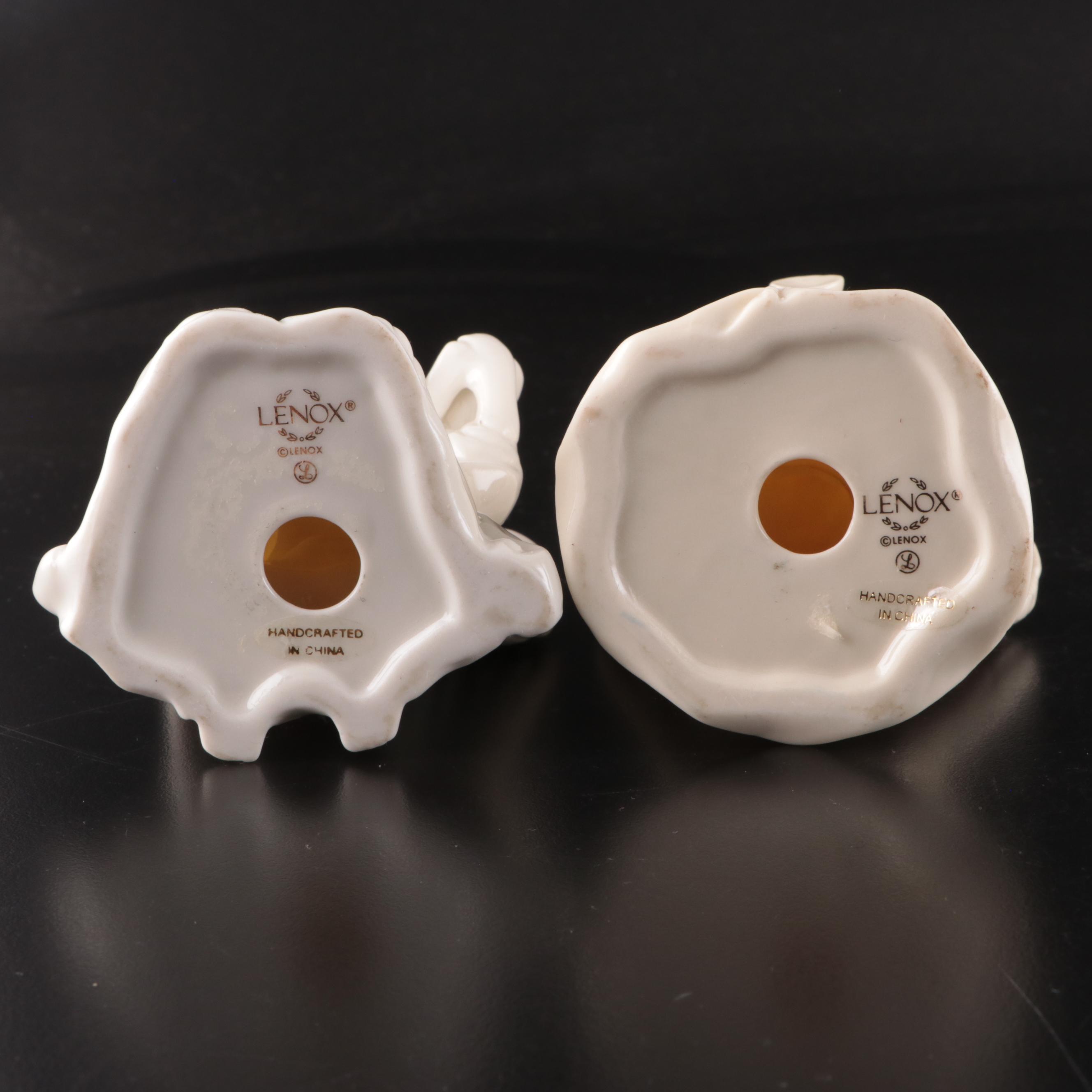 Lenox China Jewels "Angel of Harmony" and Other Angel Figurines