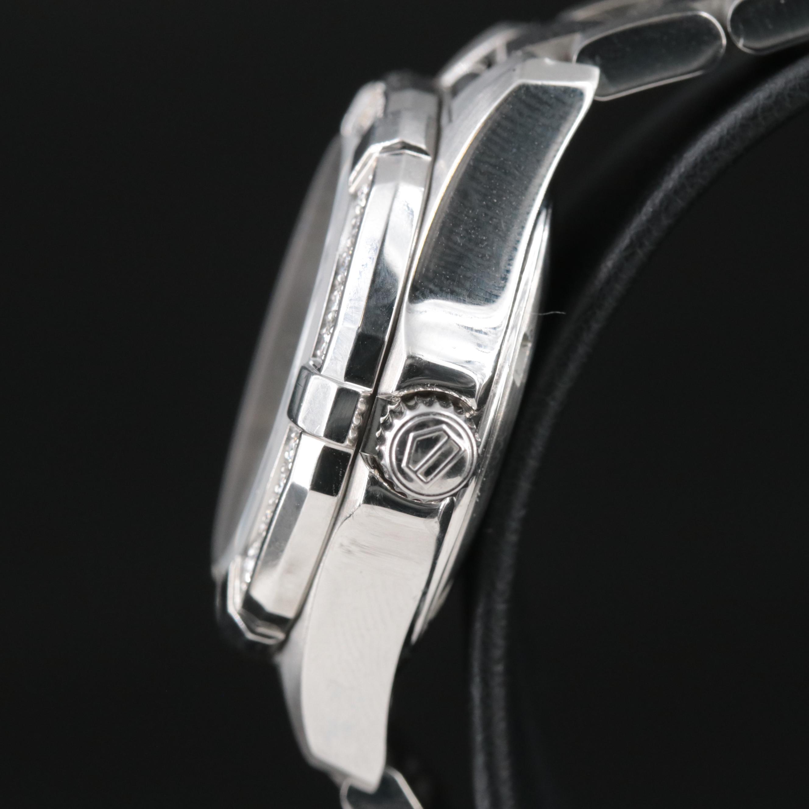 TAG Heuer Diamond Aquaracer Quartz Stainless Steel Watch