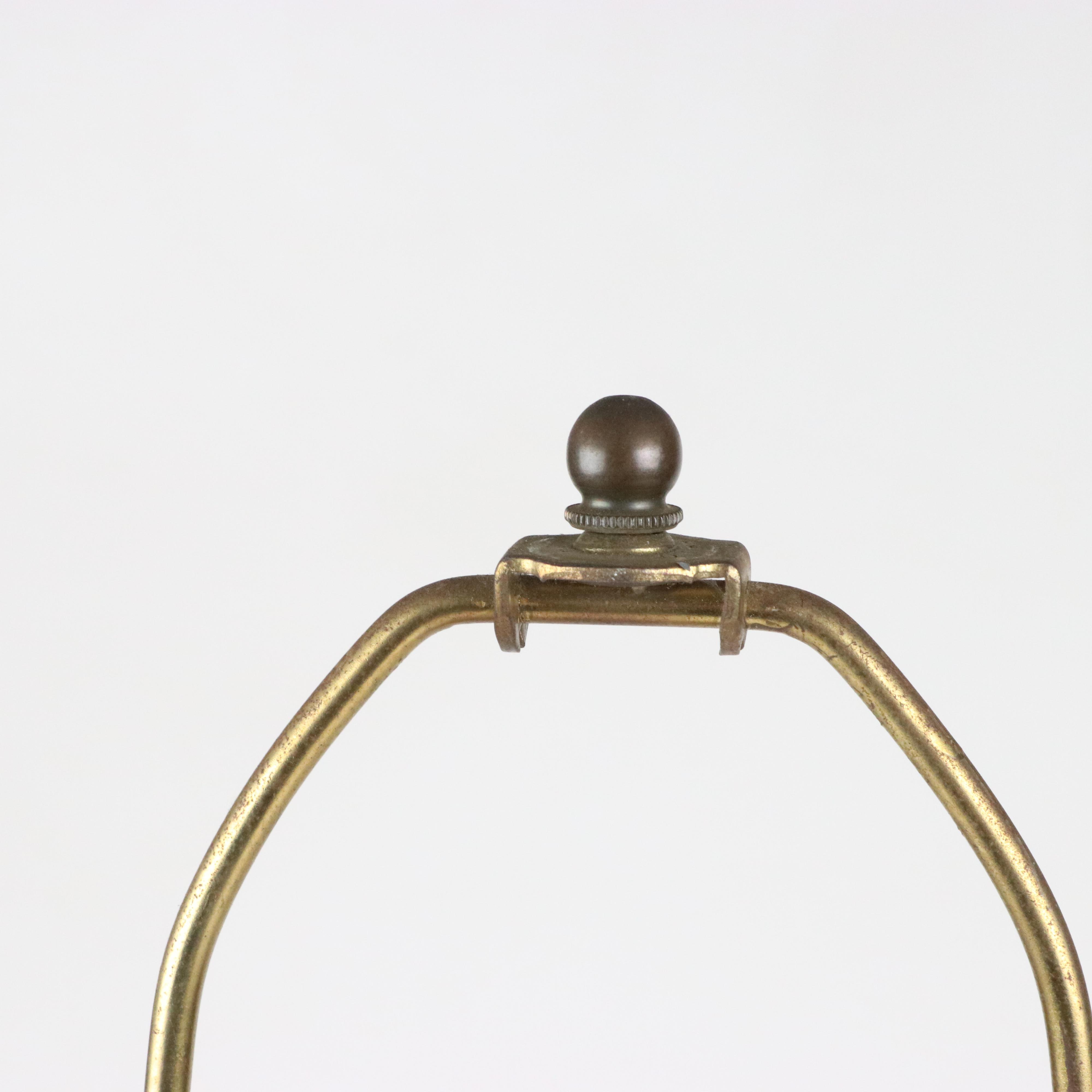 Quartite Creative Corp. MCM Ceramic Table Lamp with a Tapered Shade, 1961