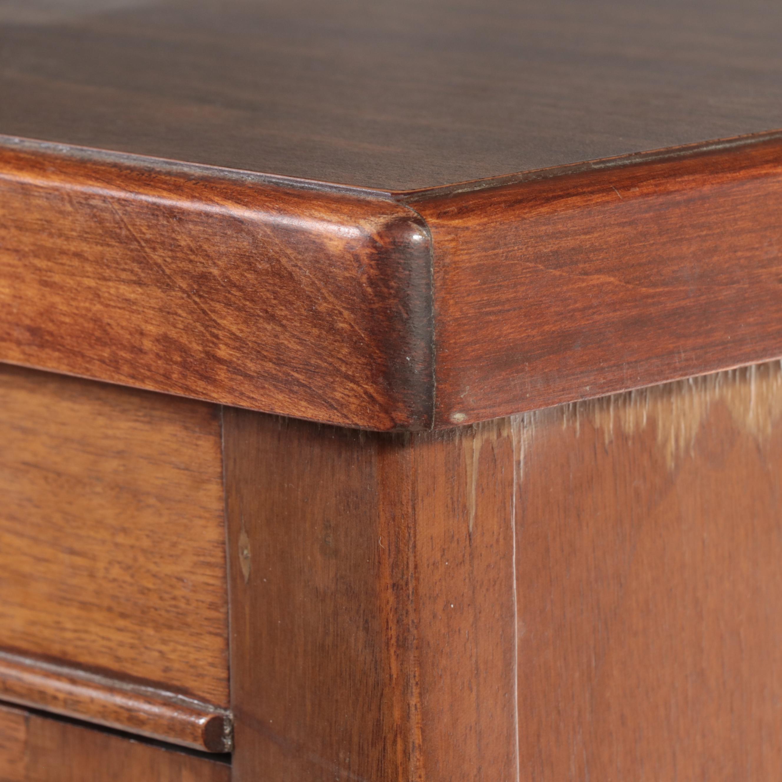 Mid Century Modern Style Glass Front Cabinet, Mid to Late 20th Century