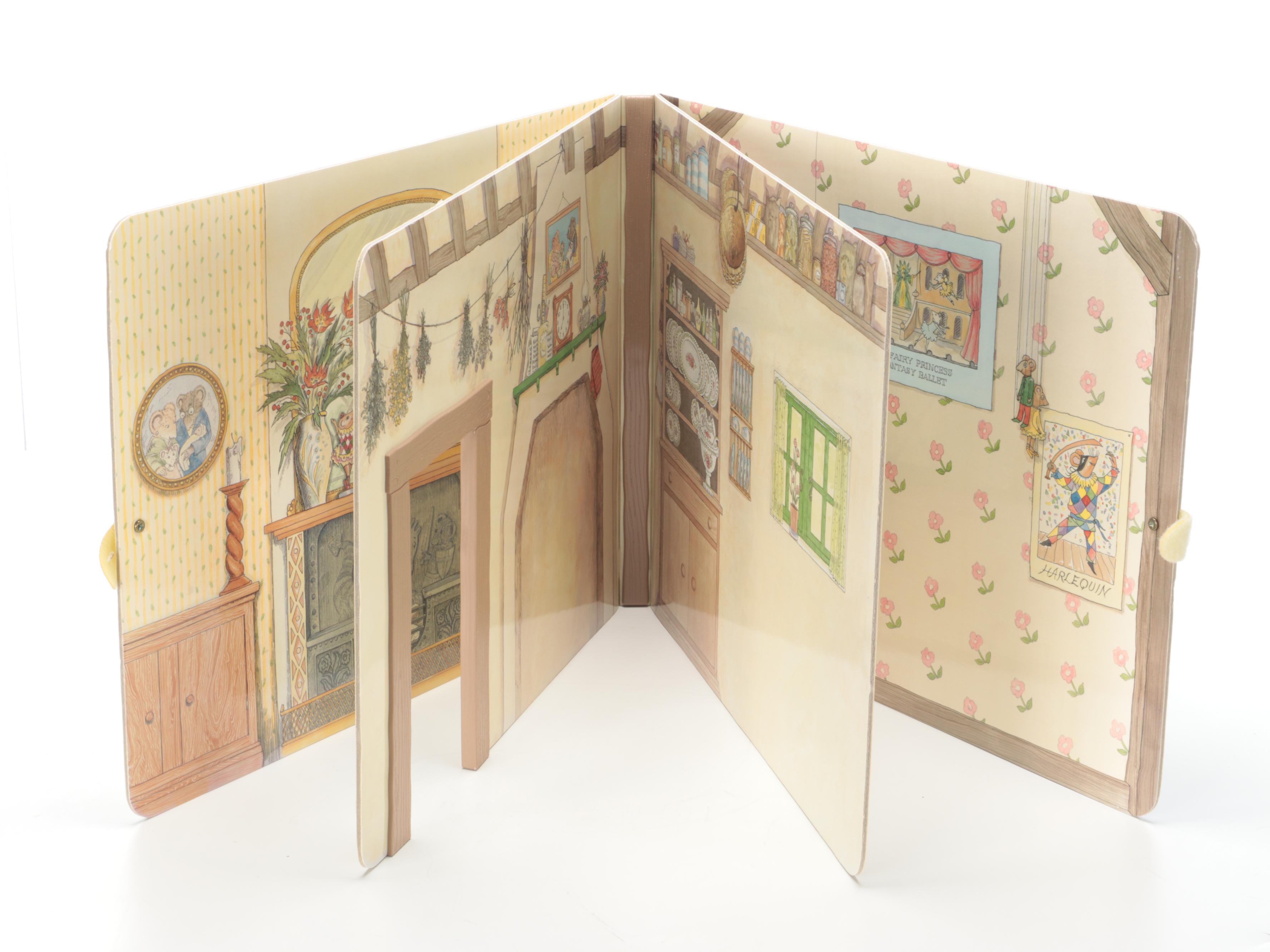 Angelina Ballerina Storybook Cottage with Furniture and Accessories