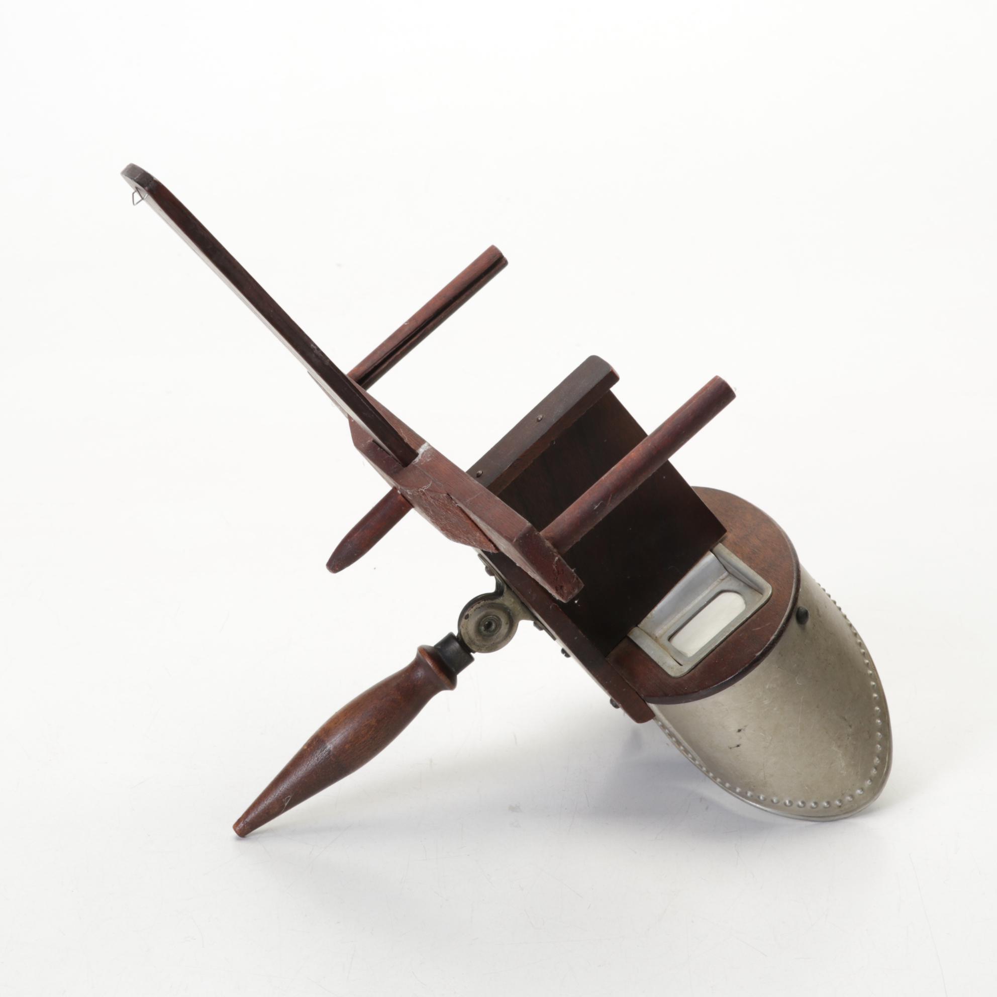 Ceeco Wall Hand-Crank Phone, Dazey Butter Churn, with Stereoscope and Cards