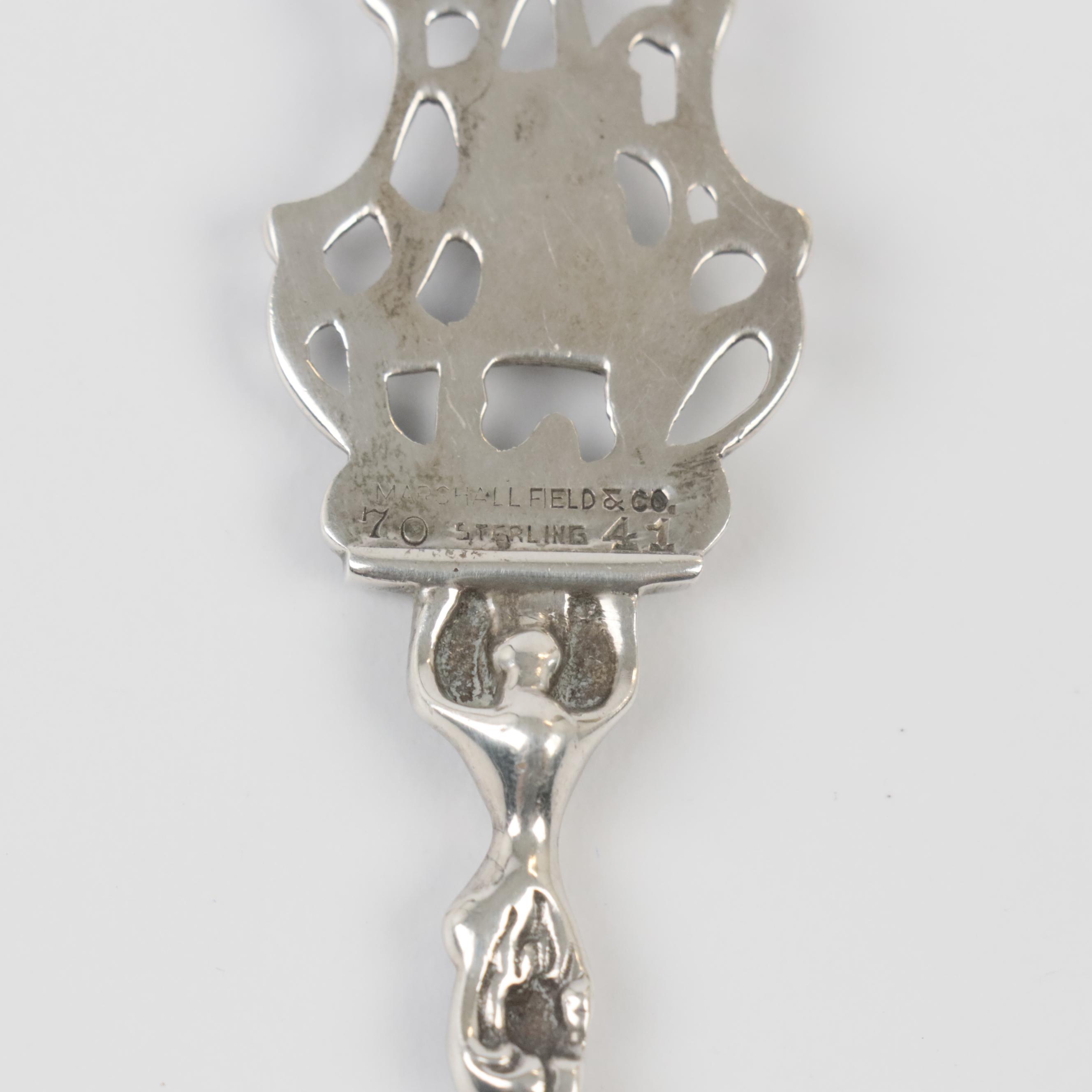 Marshall Fields & Co. Sterling Silver Bonbon Spoon