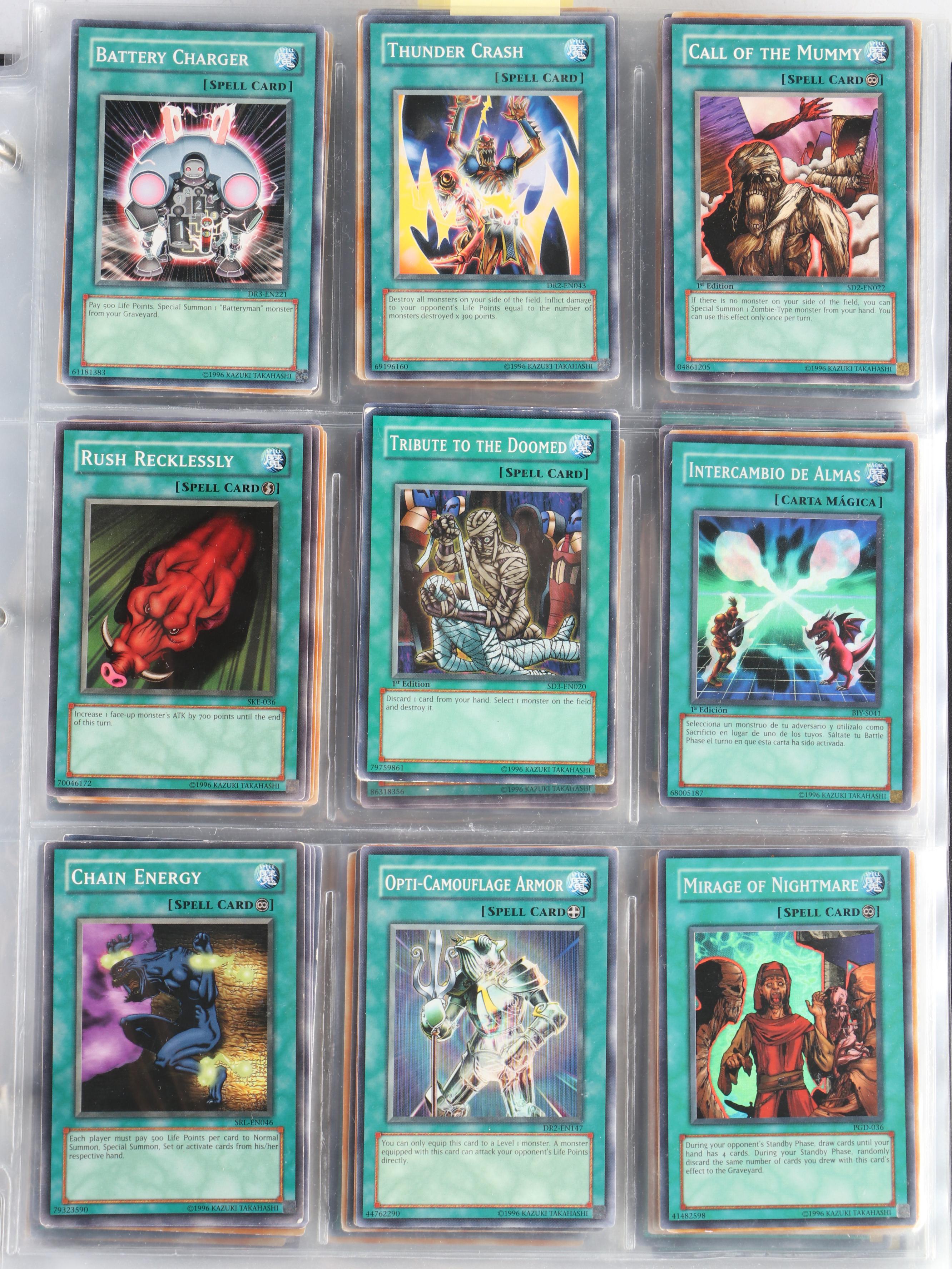 Yu-Gi-Oh! Card Collection Featuring Exodia The Forbidden One and More