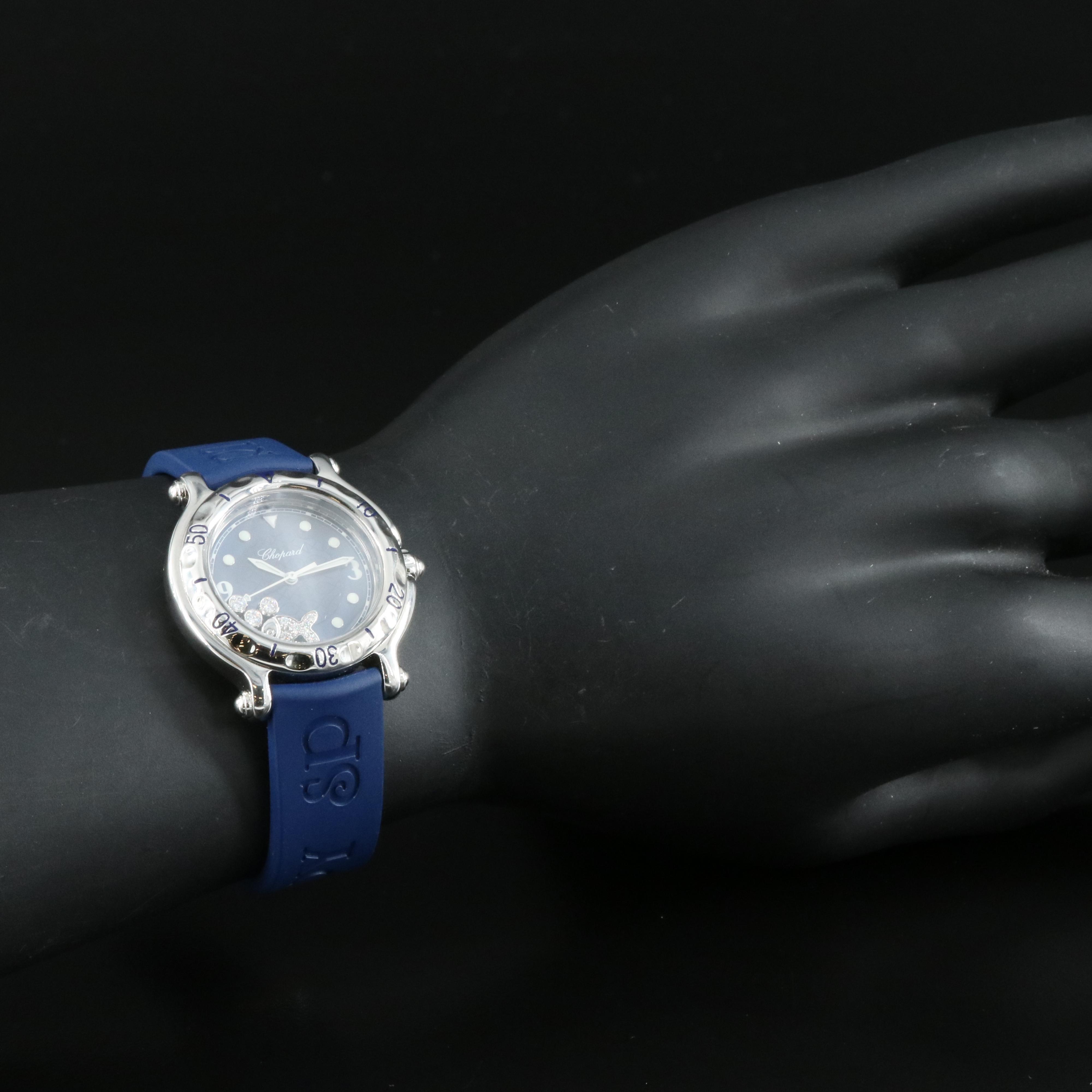 Chopard Happy Sport Fish Floating Diamonds Watch