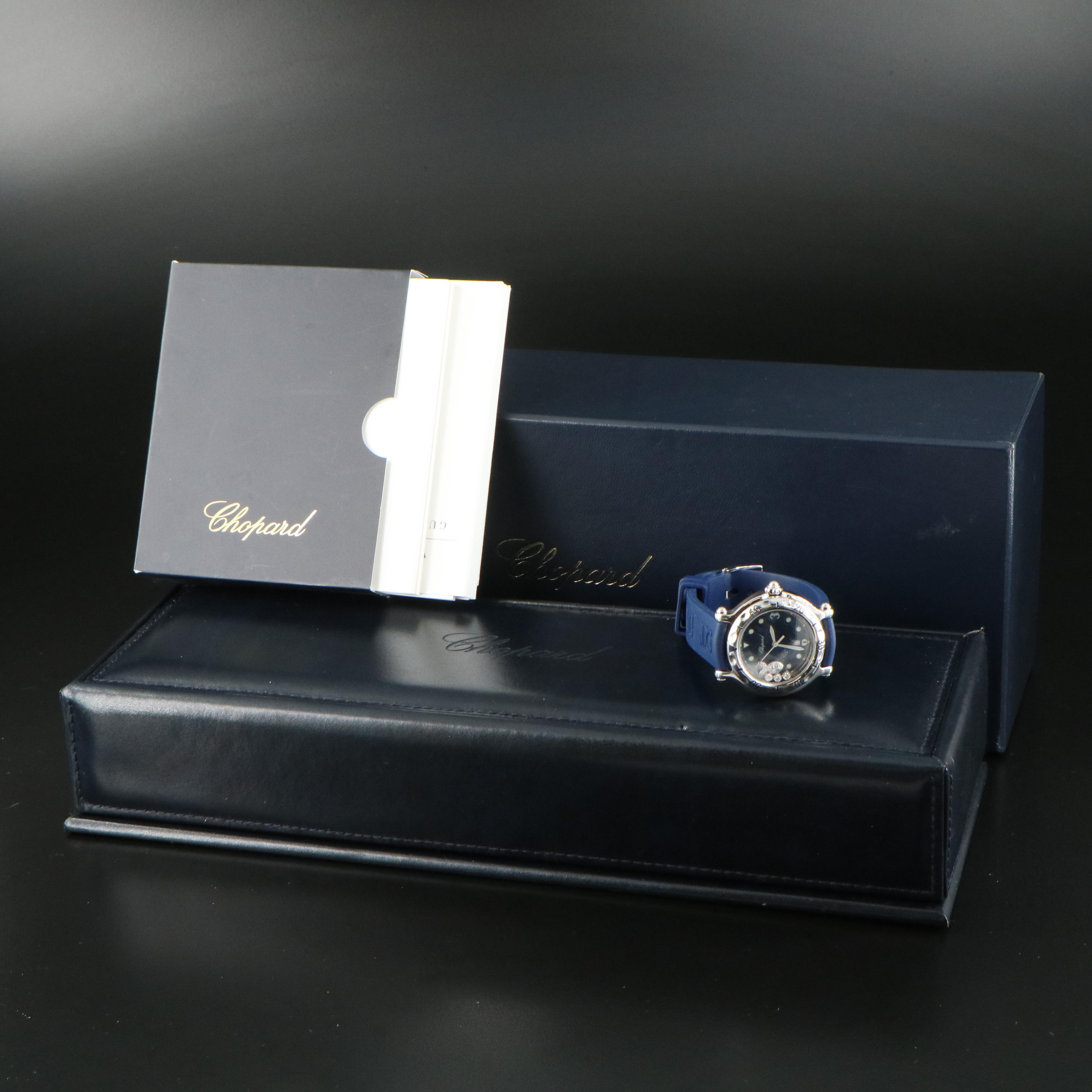 Chopard Happy Sport Fish Floating Diamonds Watch