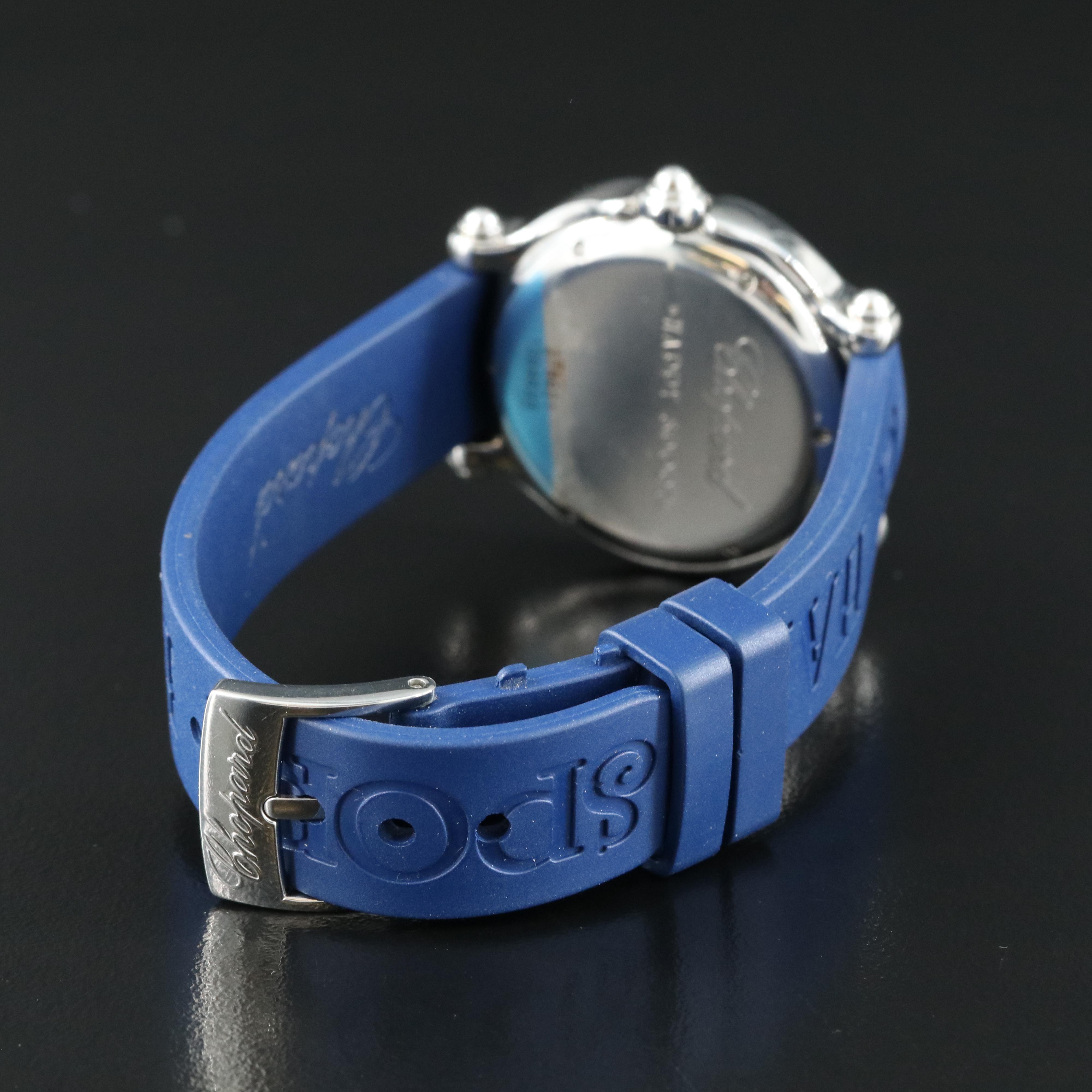 Chopard Happy Sport Fish Floating Diamonds Watch