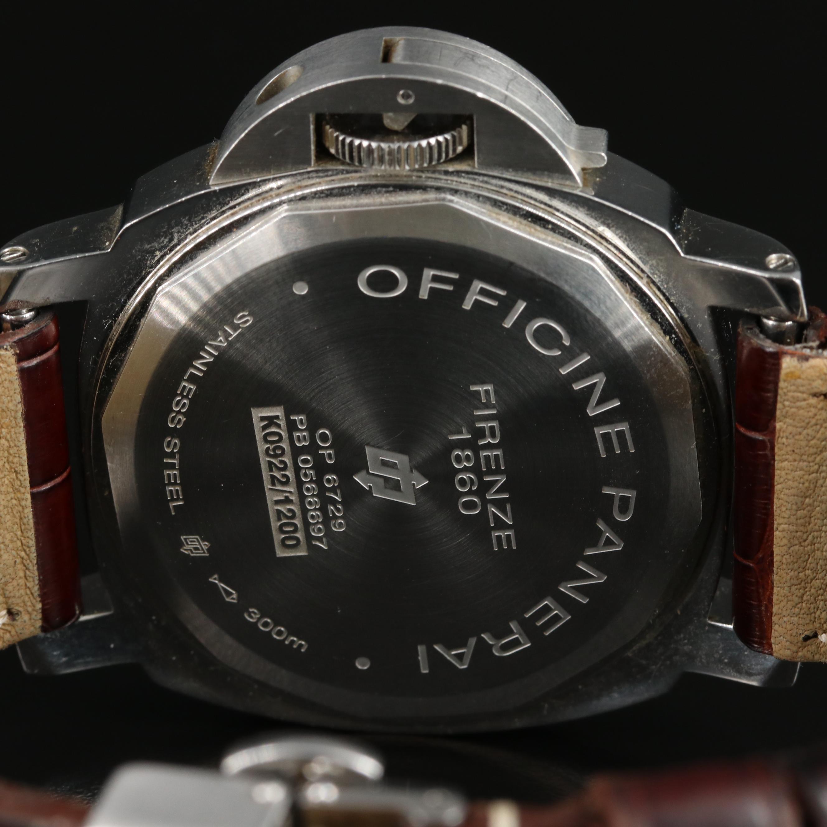 Panerai Luminor Marina Manual-Wind Wrist Watch