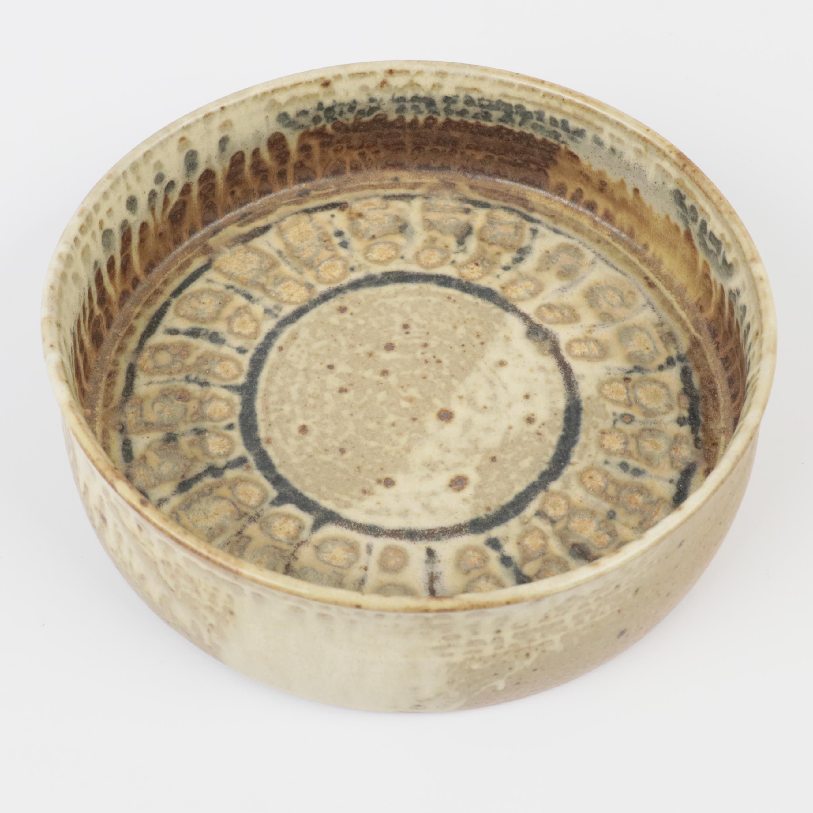 Pigeon Forge Pottery Candle Holders, Art Pottery Bowl