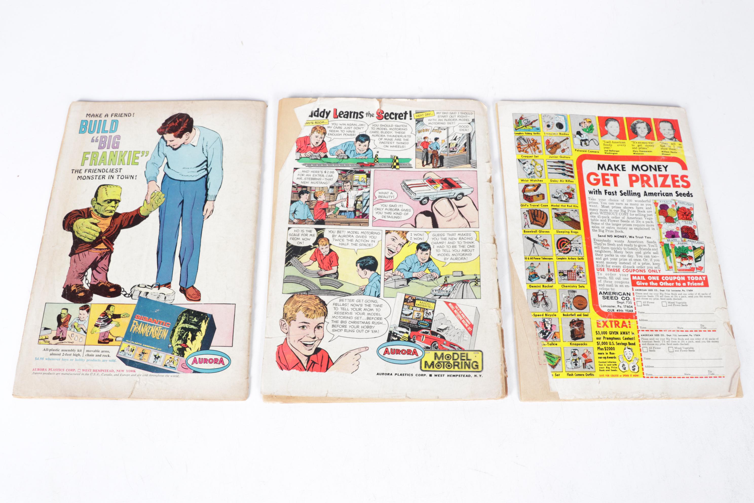 Silver Age DC Comics Featuring "Superman" First Series #195 and More