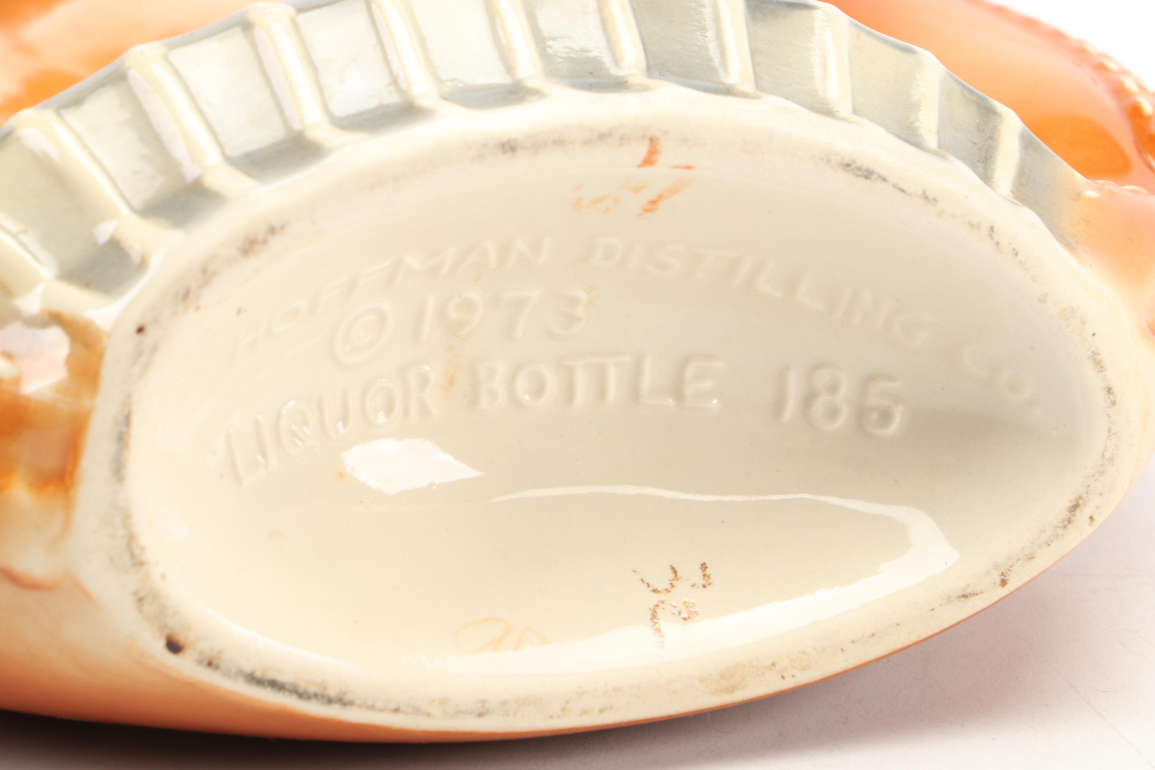 Vintage Cincinnati Reds "The Big Red Machine" Decanter with Baseball Top