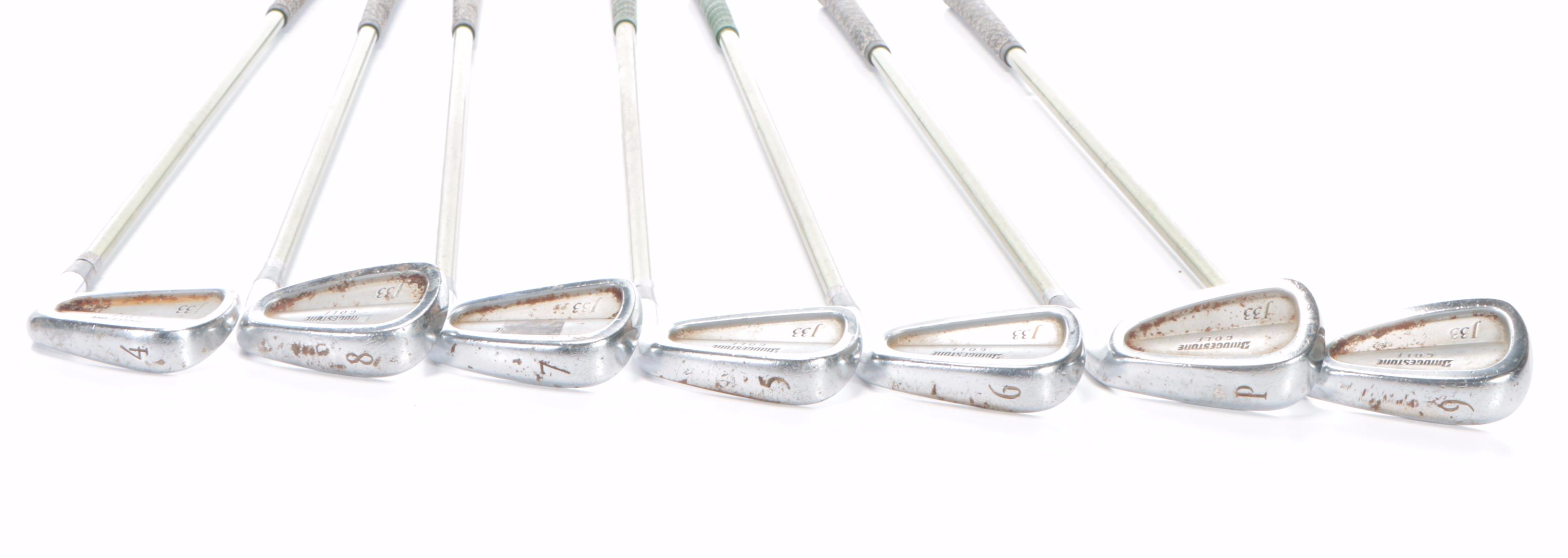 Bridgestone Golf Bag With Bridgestone Golf Clubs