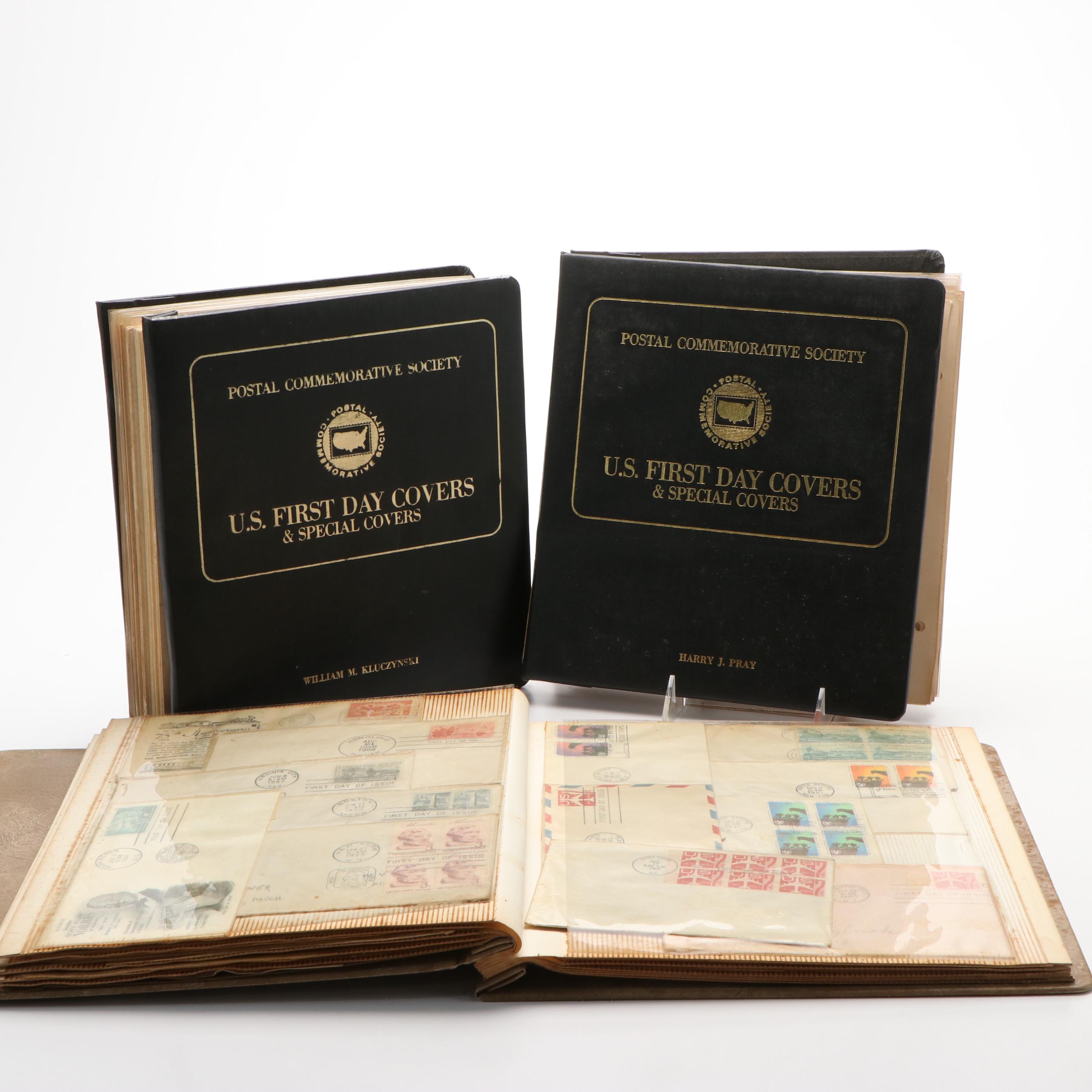 Three Albums of Postal Covers