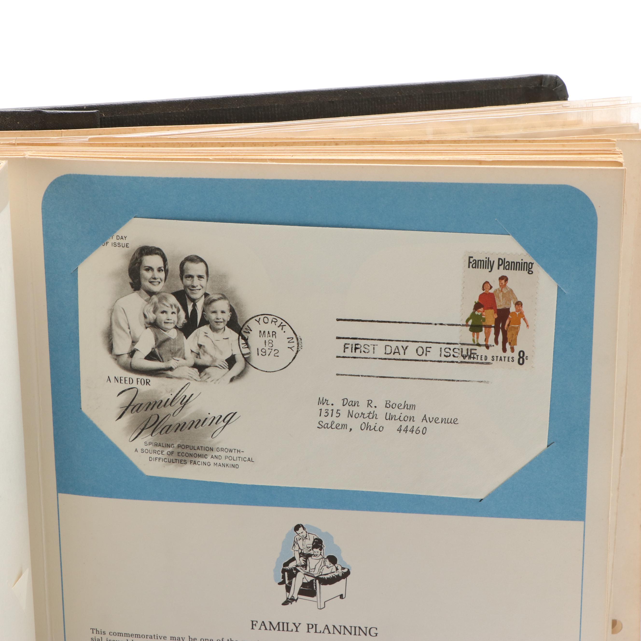 Three Albums of Postal Covers