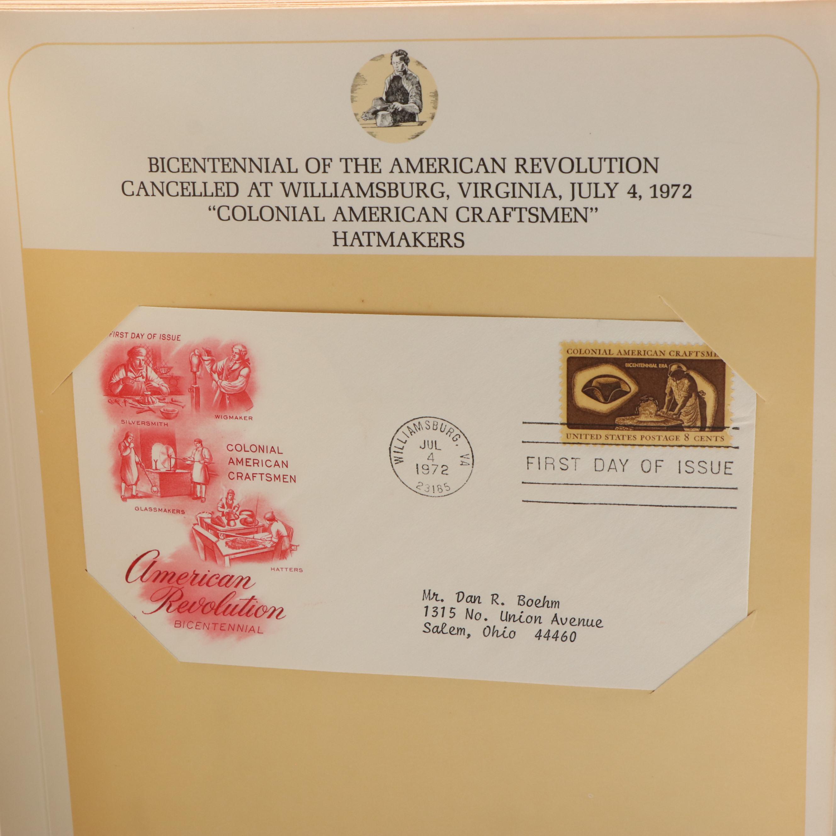 Three Albums of Postal Covers