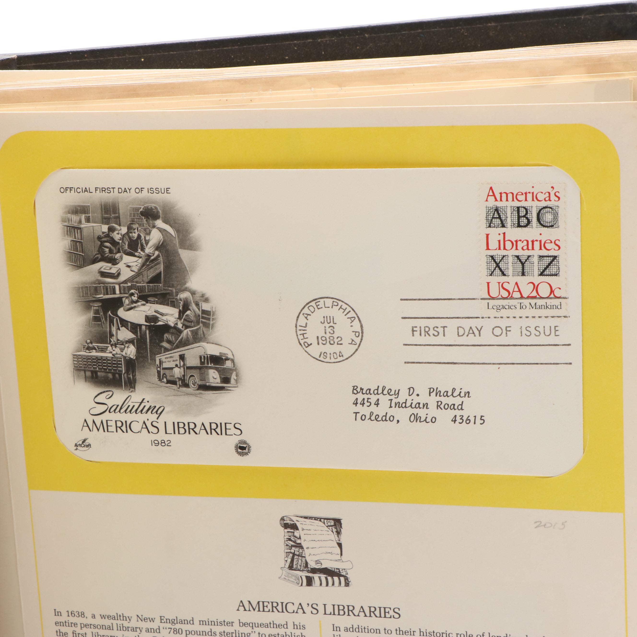 Three Albums of Postal Covers