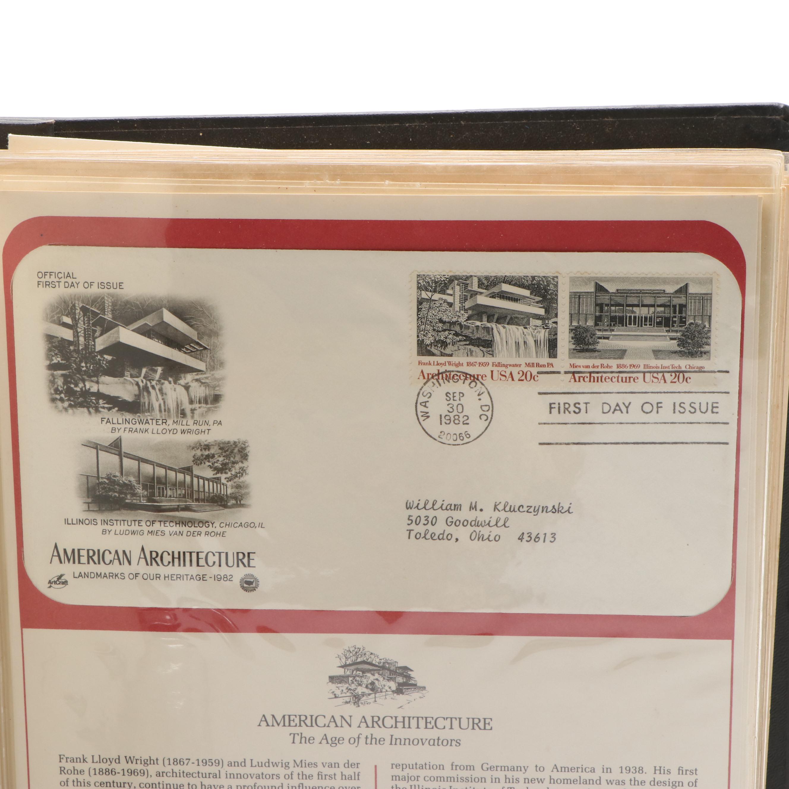 Three Albums of Postal Covers