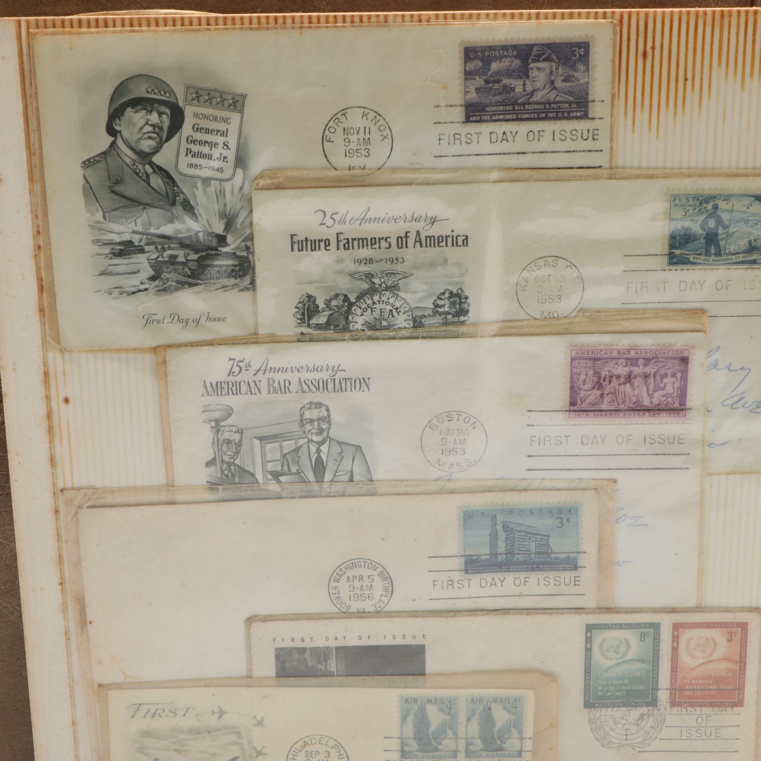 Three Albums of Postal Covers