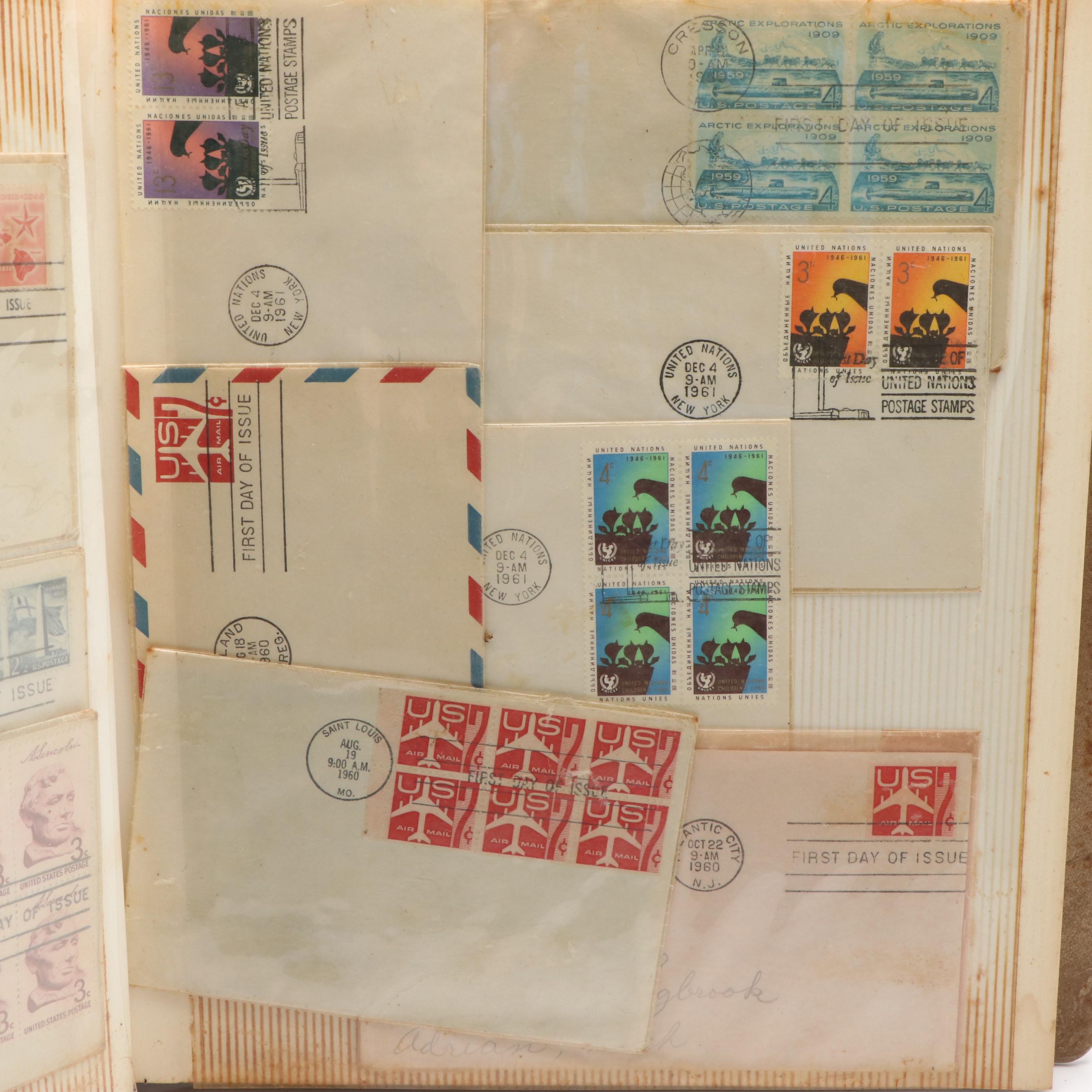 Three Albums of Postal Covers