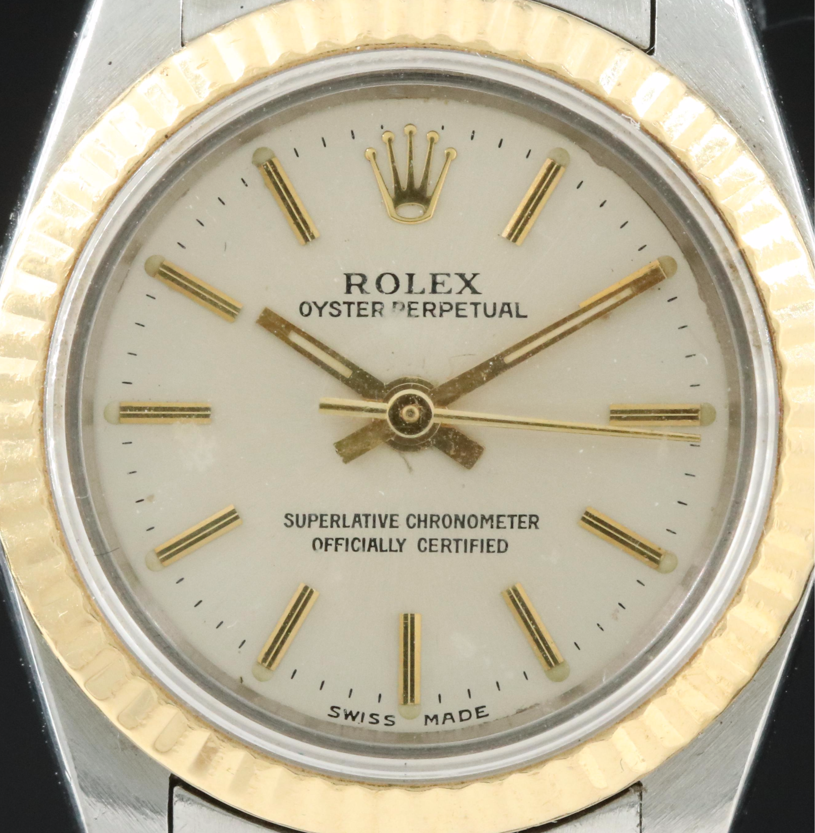 1986 Rolex Oyster Perpetual Watch
