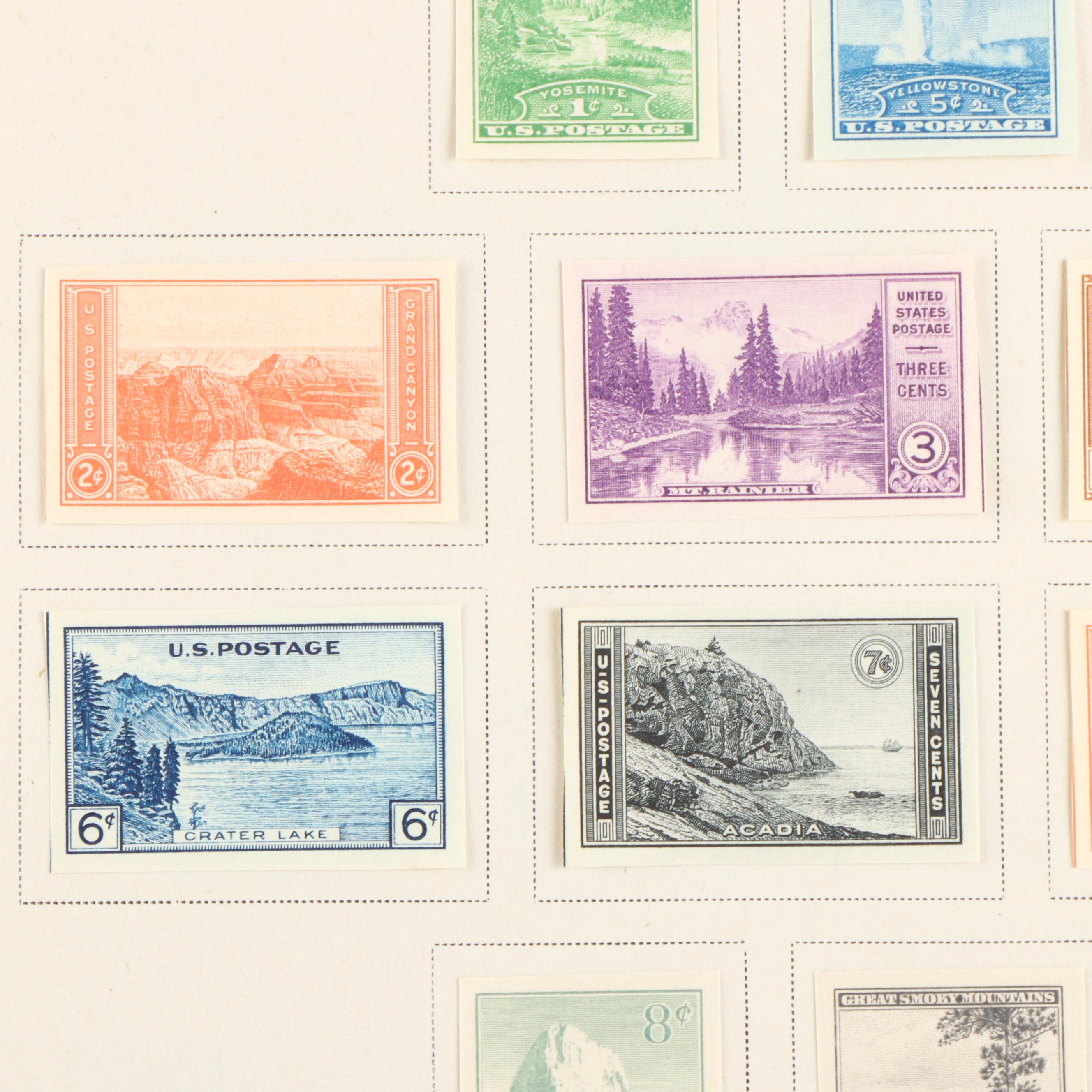 Comprehensive Mint Condition Farley Postage Stamp Collection
