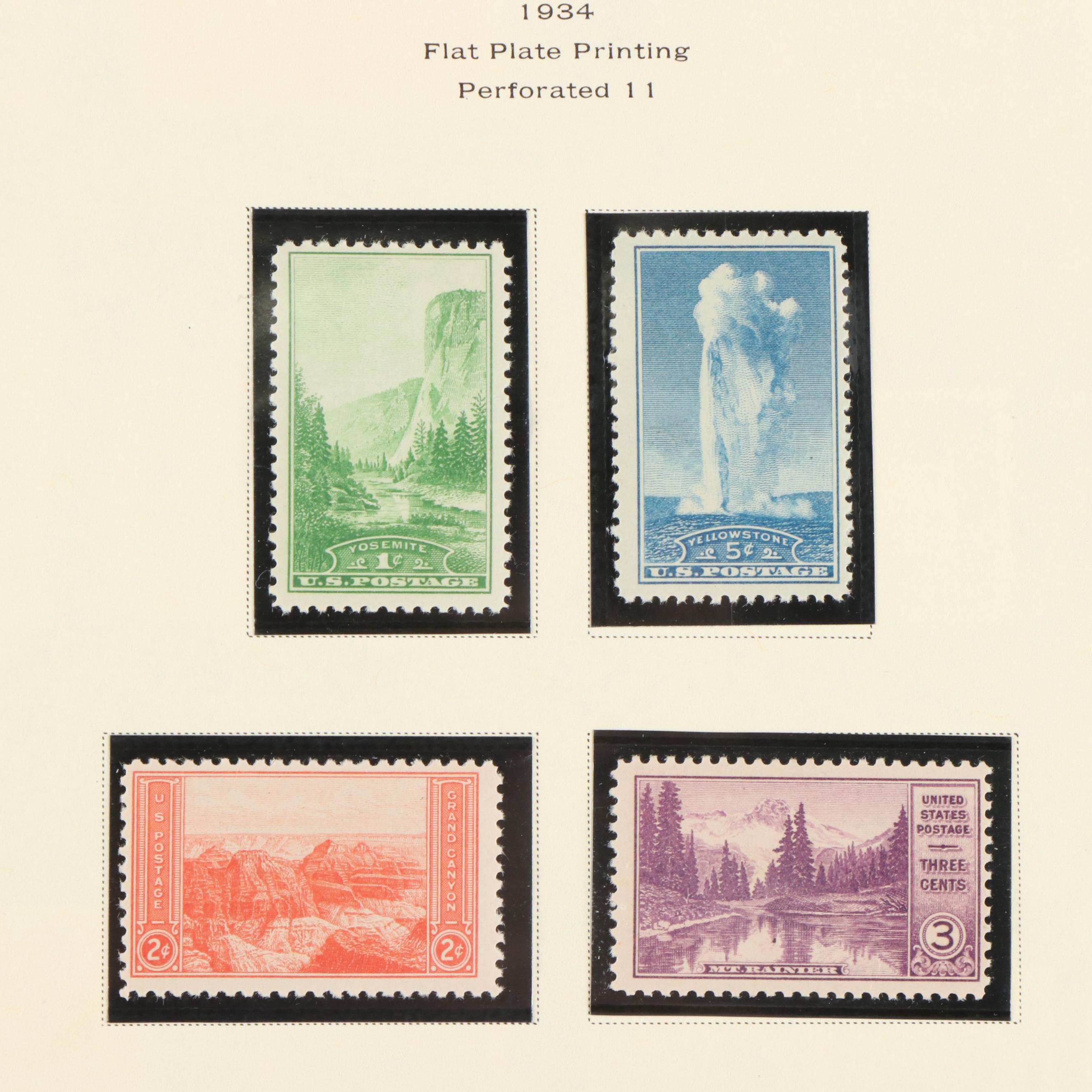 Comprehensive Mint Condition Farley Postage Stamp Collection