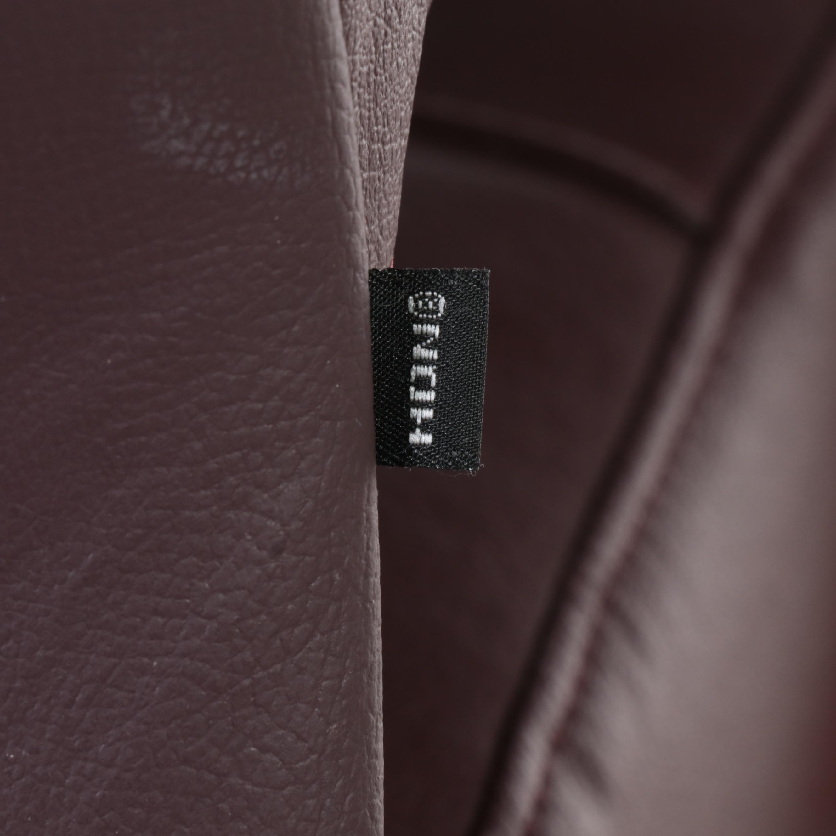 The Hon Company Bourbon Cherry Faux Leather Desk Chair