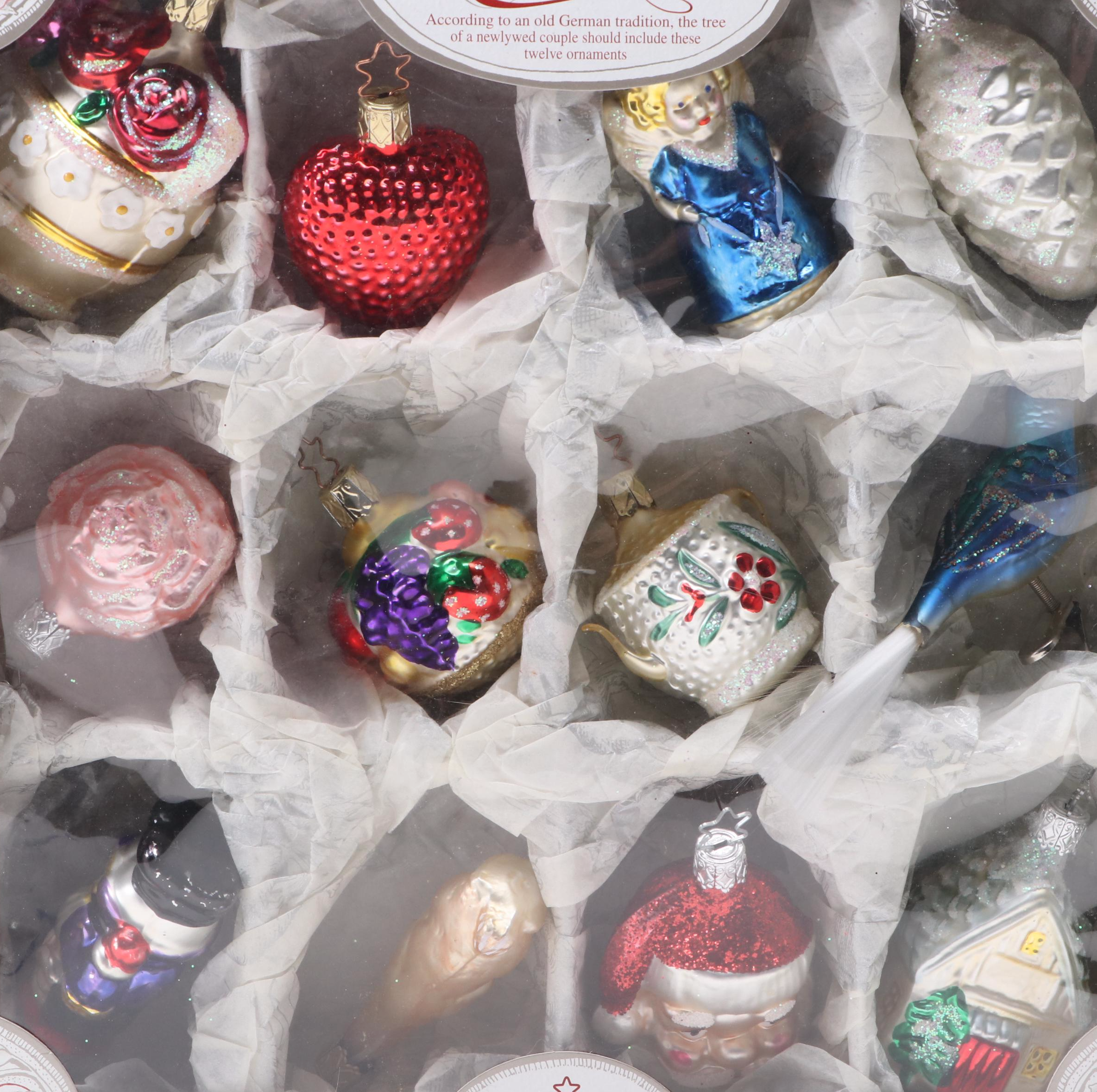 Old World Christmas Brides Tree Collection Christmas Ornaments