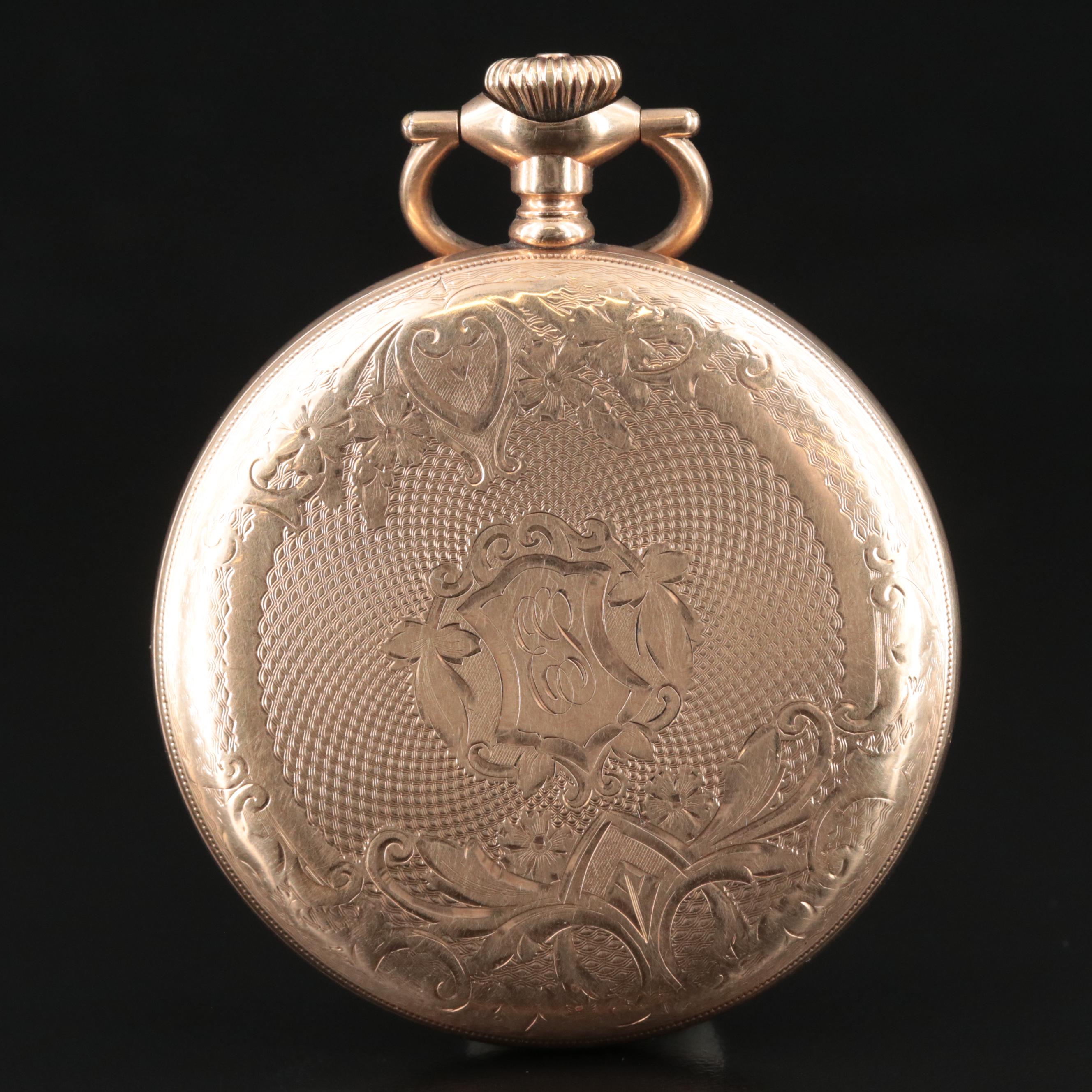 1913 Waltham Gold-Filled Pocket Watch