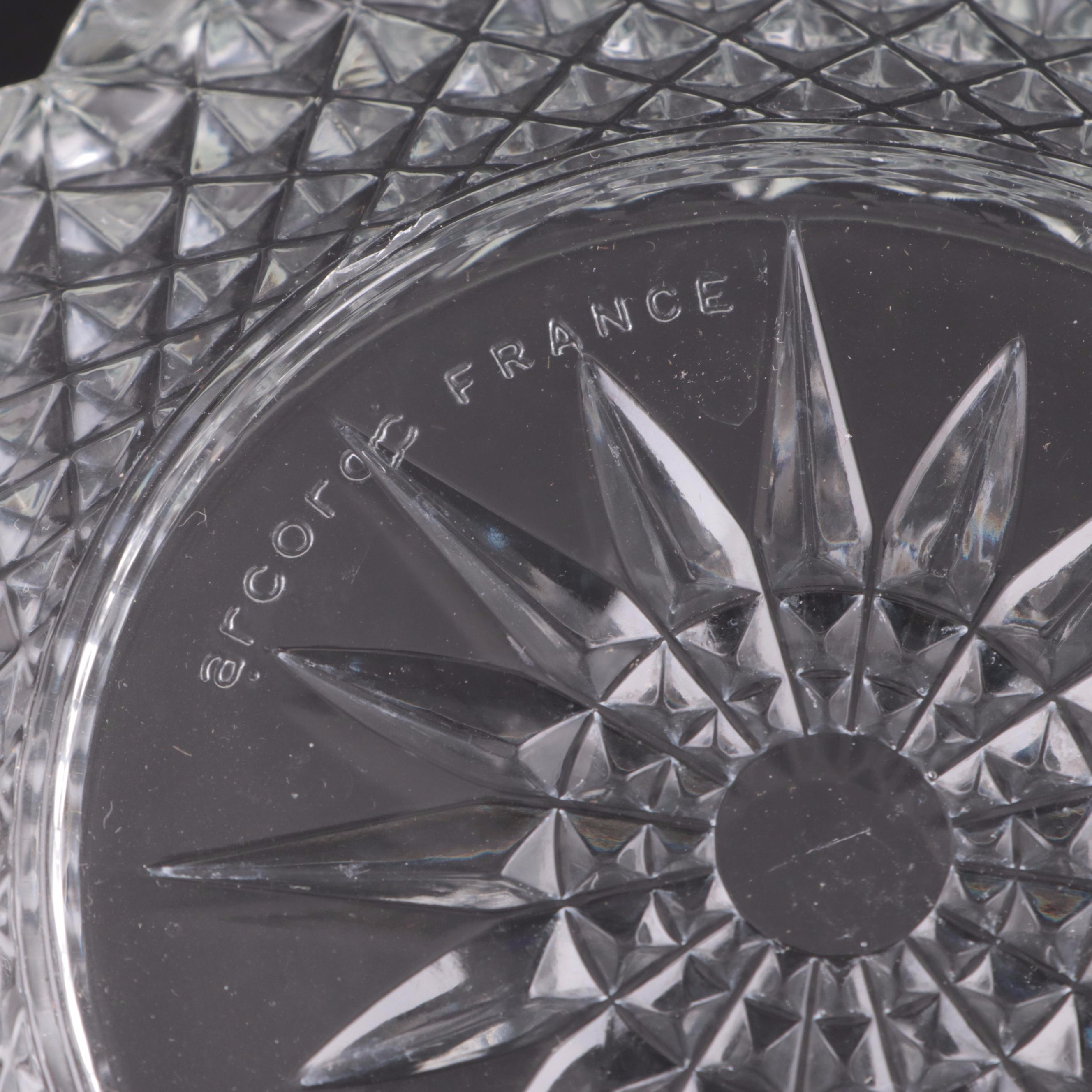 Pyrex Teardrop Pattern Casserole Bowls with Arcoroc Glass Bowls and More