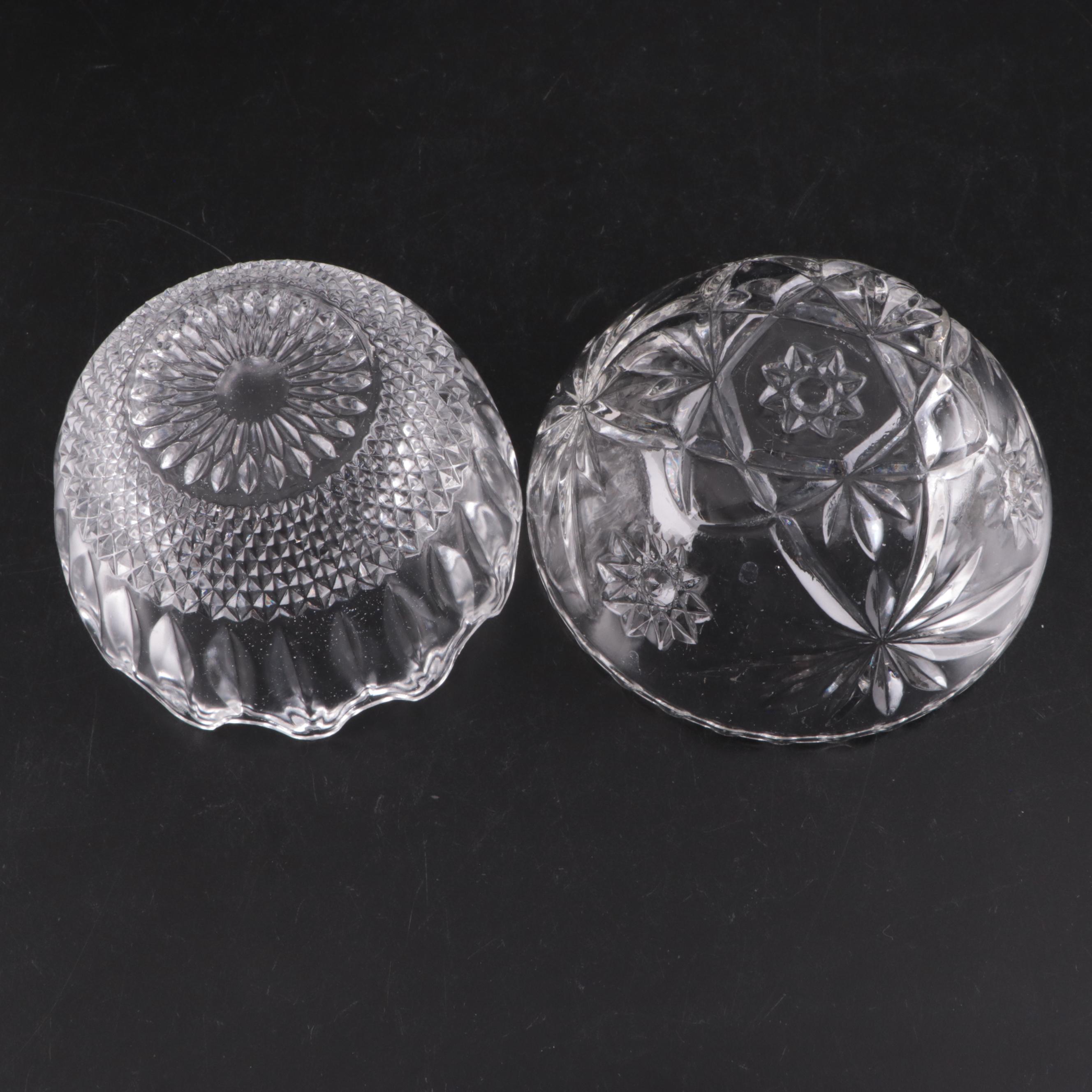 Pyrex Teardrop Pattern Casserole Bowls with Arcoroc Glass Bowls and More