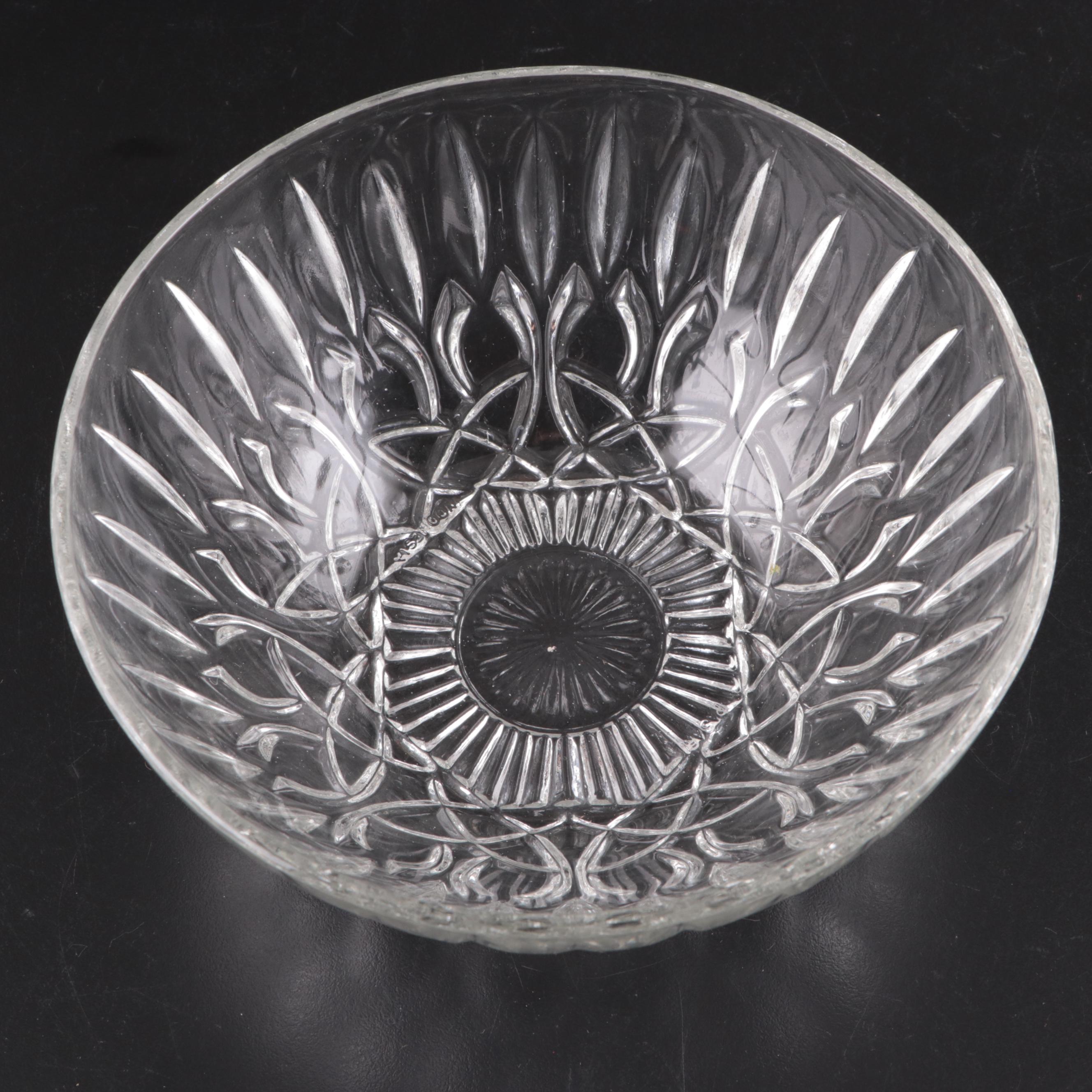 Pyrex Teardrop Pattern Casserole Bowls with Arcoroc Glass Bowls and More