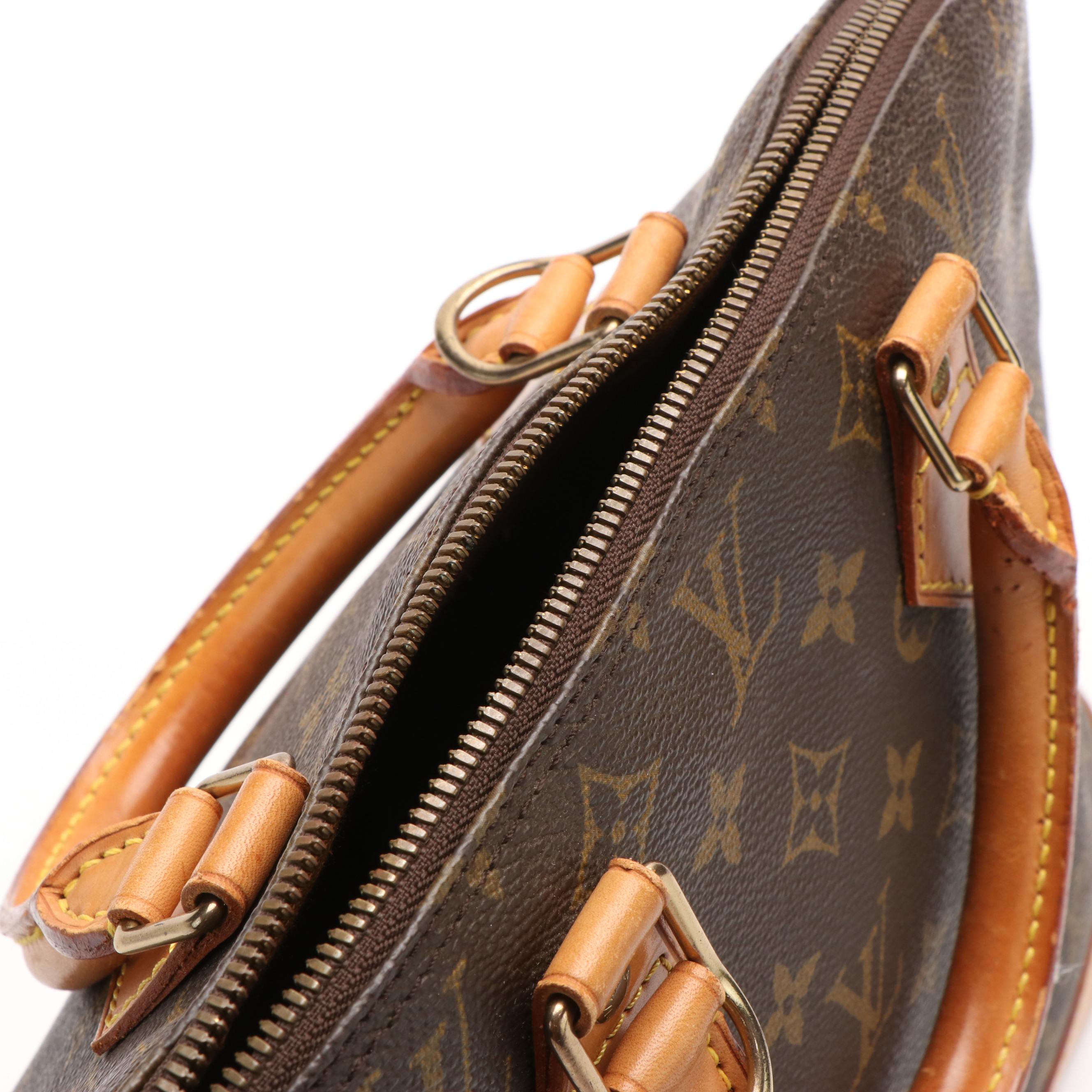Louis Vuitton Monogram  Alma PM Canvas Top Handle Bag